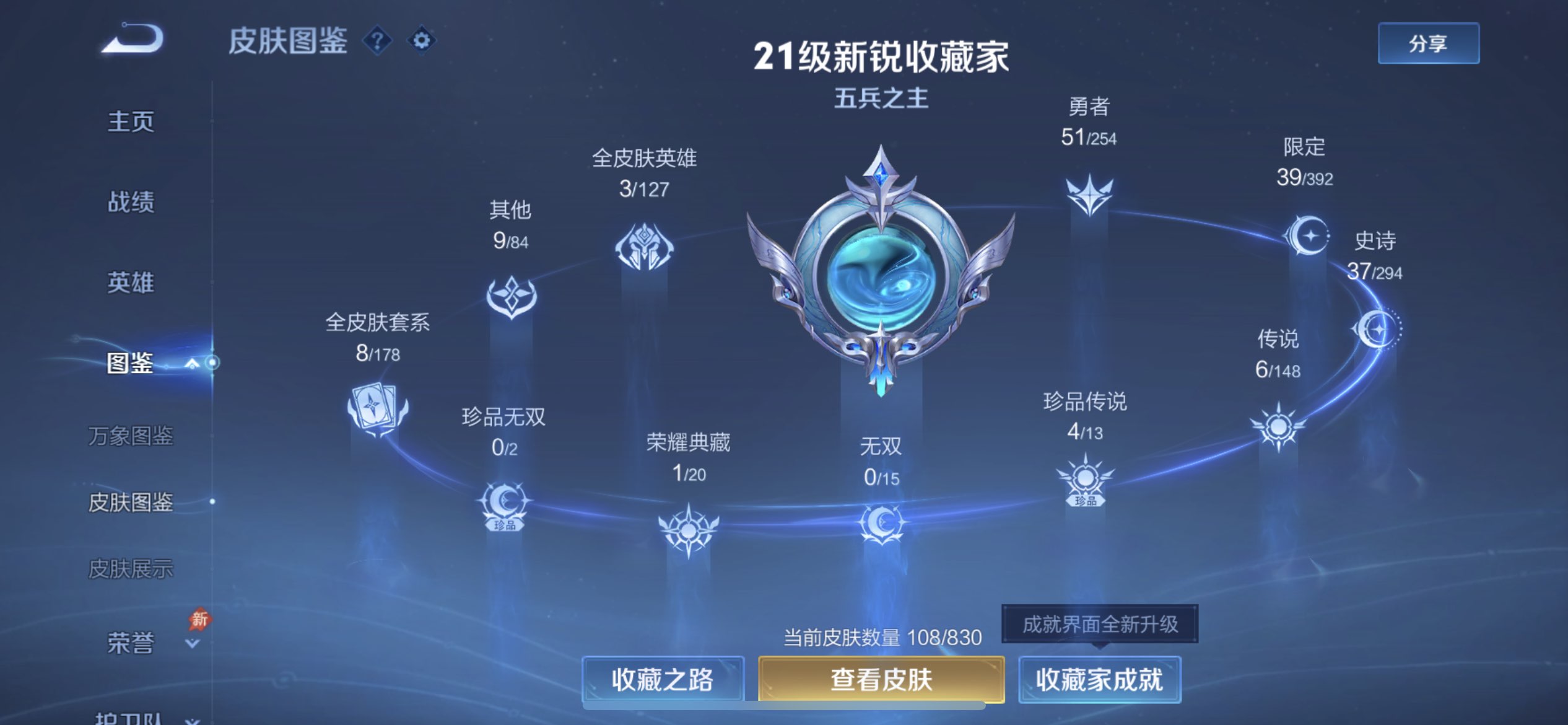 WZMMN4725106王者荣耀账号详情图3