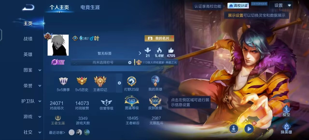 WZMMN4725054王者荣耀账号详情图5 WZMMN4725054王者荣耀账号详情图5