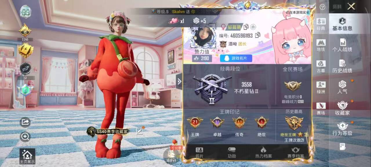HPMMN4451867和平精英账号详情图3