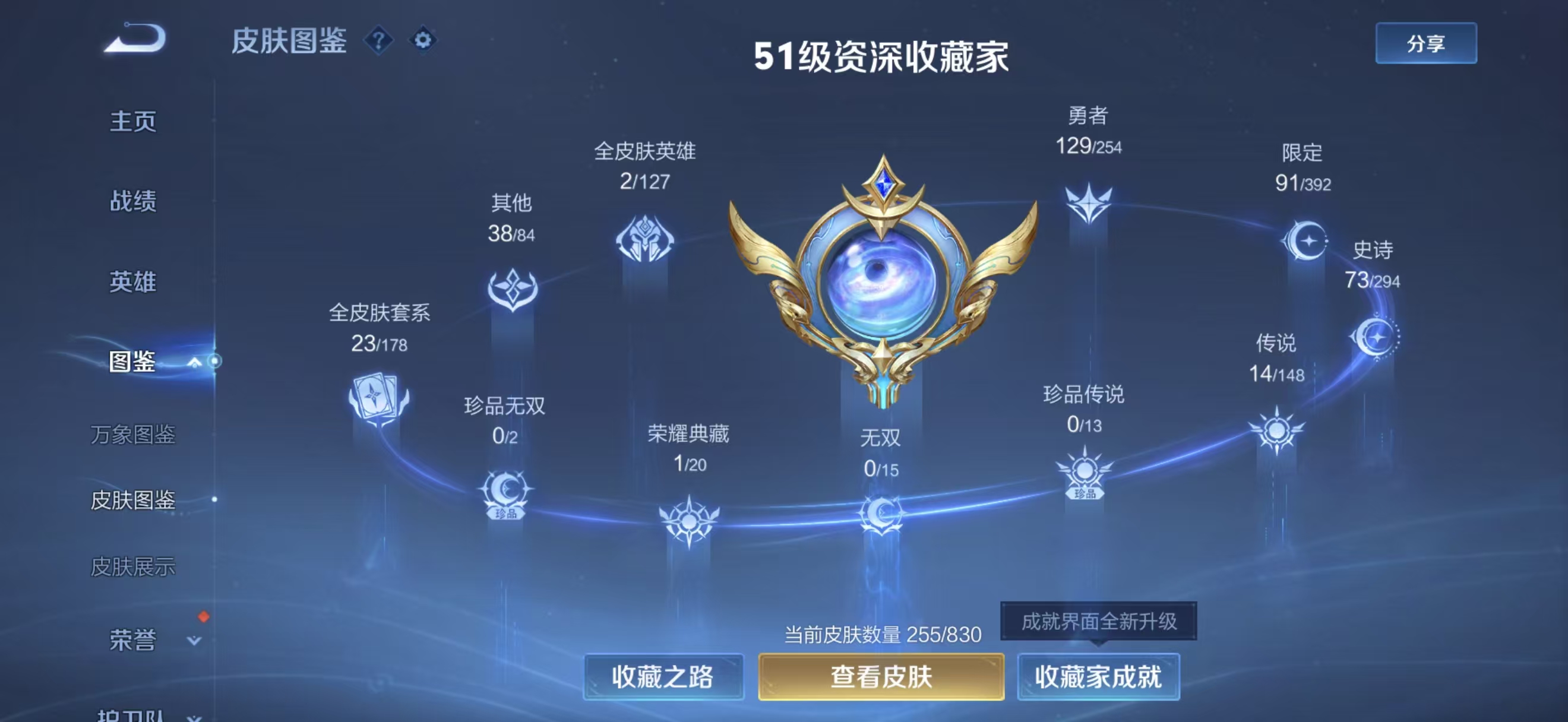 WZMMN4731544王者荣耀账号详情图3 WZMMN4731544王者荣耀账号详情图3