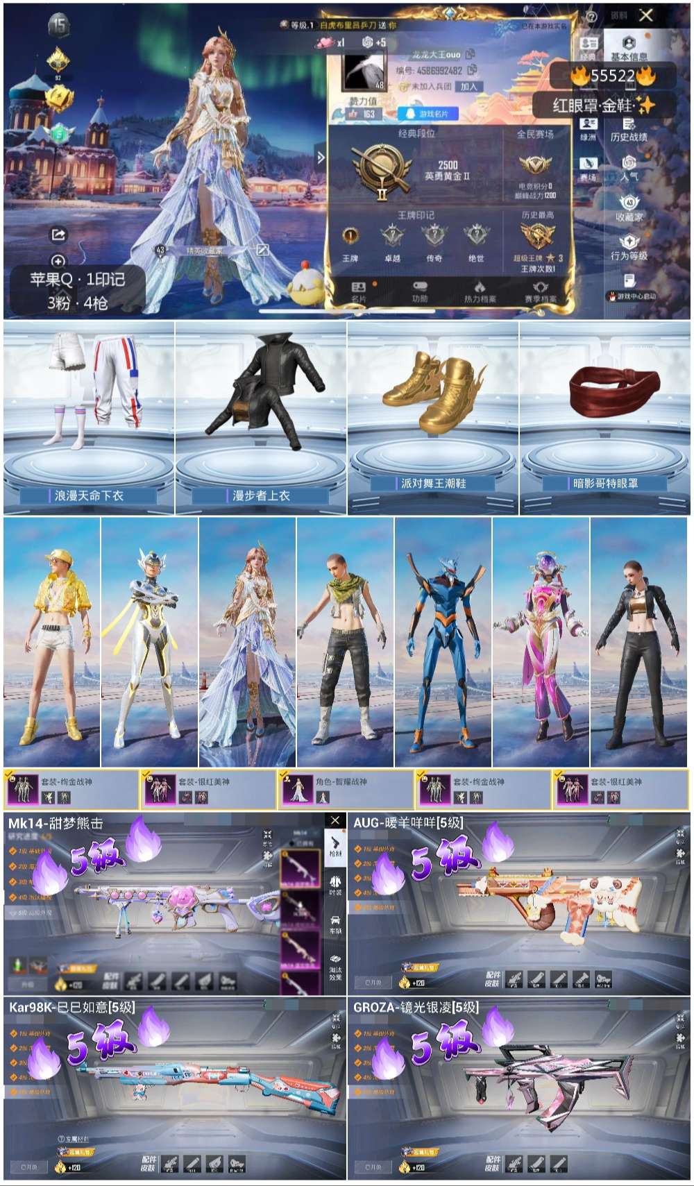 HPSJ40742和平精英账号详情图4 HPSJ40742和平精英账号详情图4