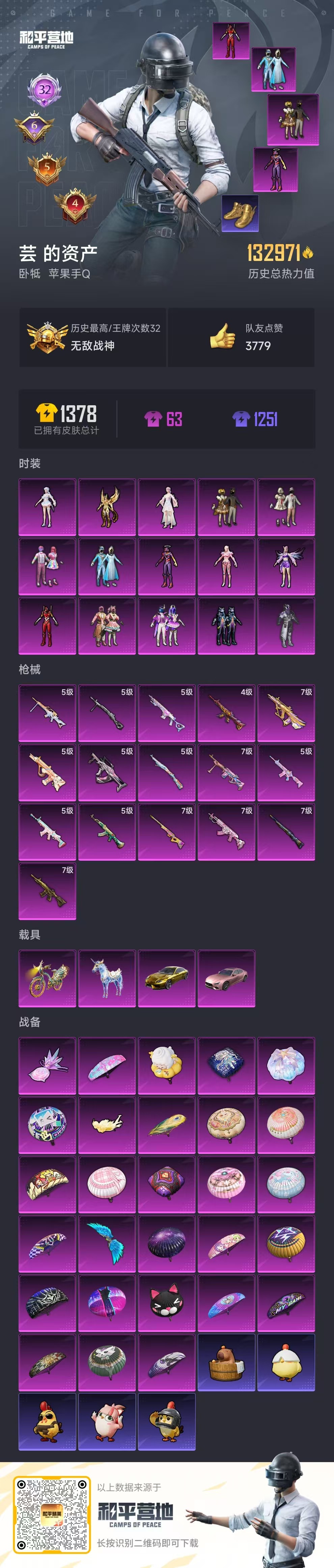 HPCMW410195和平精英账号详情图2