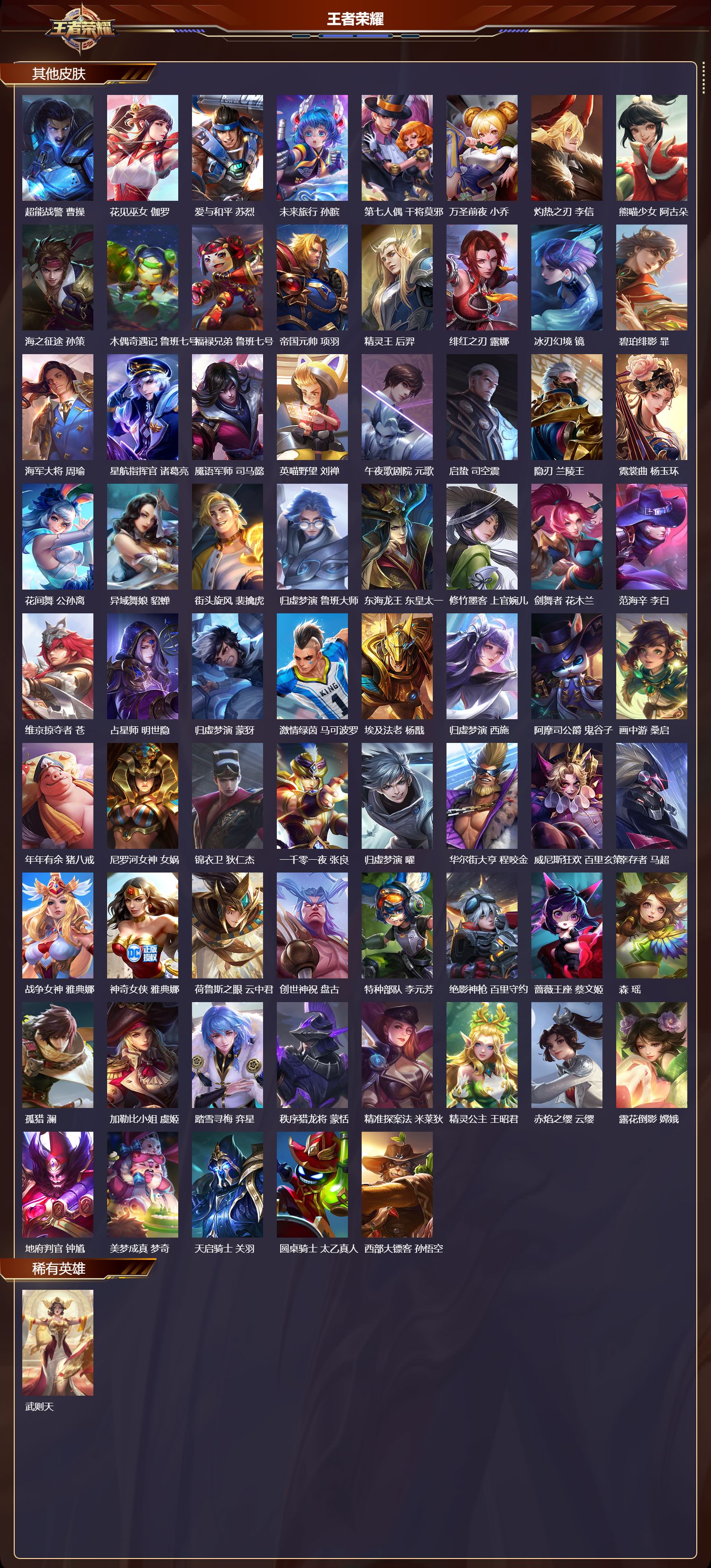 WZQM45781王者荣耀账号详情图7