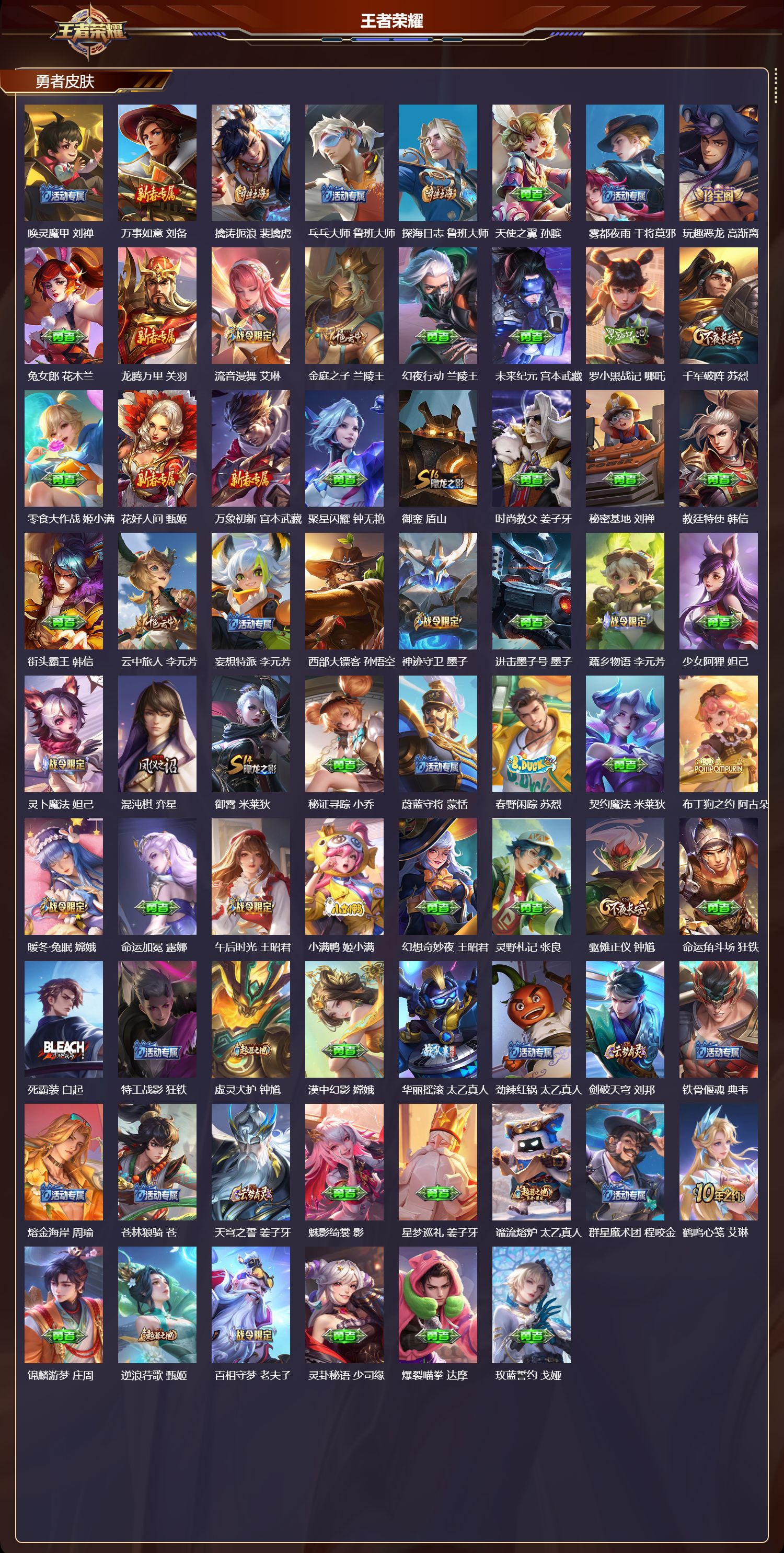 WZCMW416301王者荣耀账号详情图9