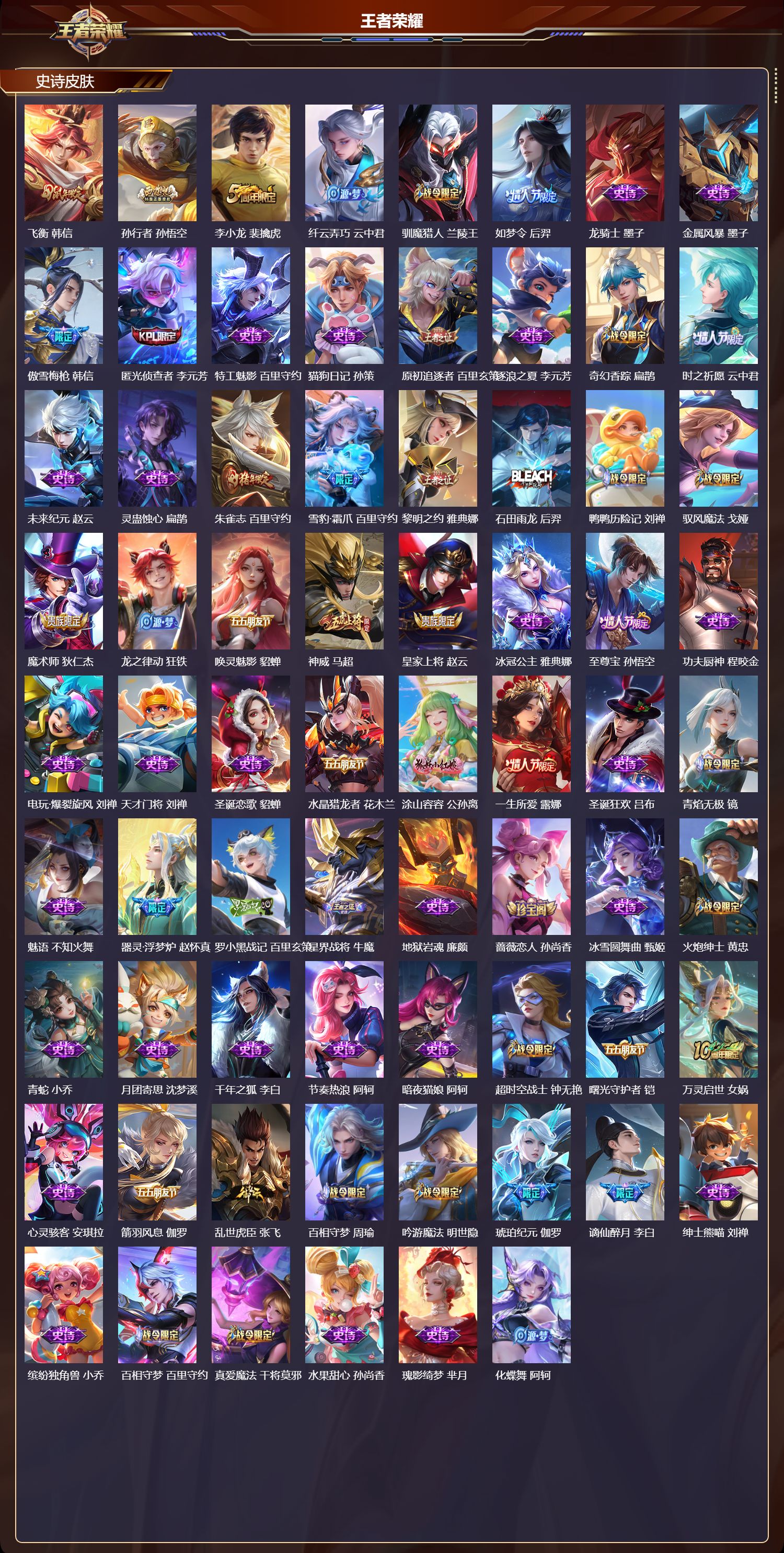 WZMK45768王者荣耀账号详情图3