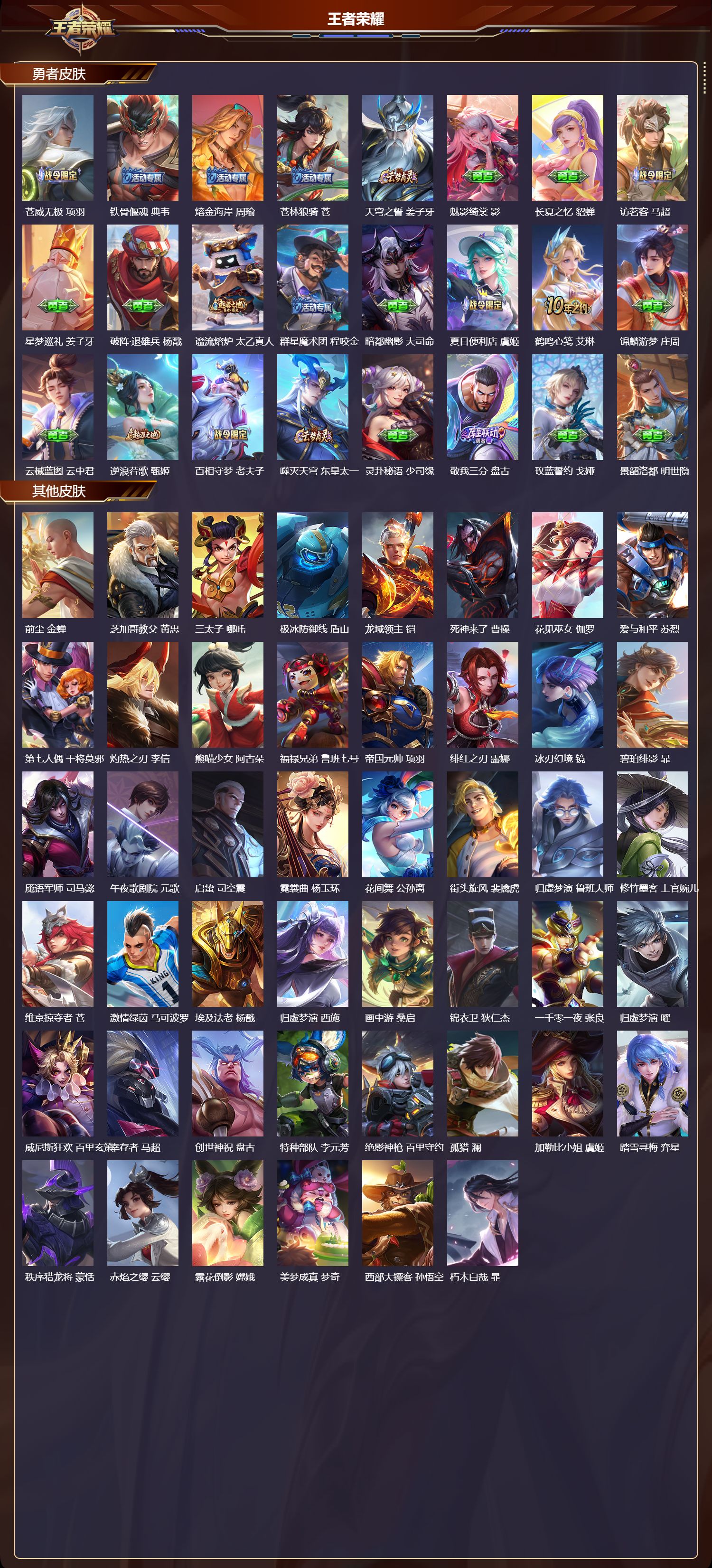 WZQM45783王者荣耀账号详情图6