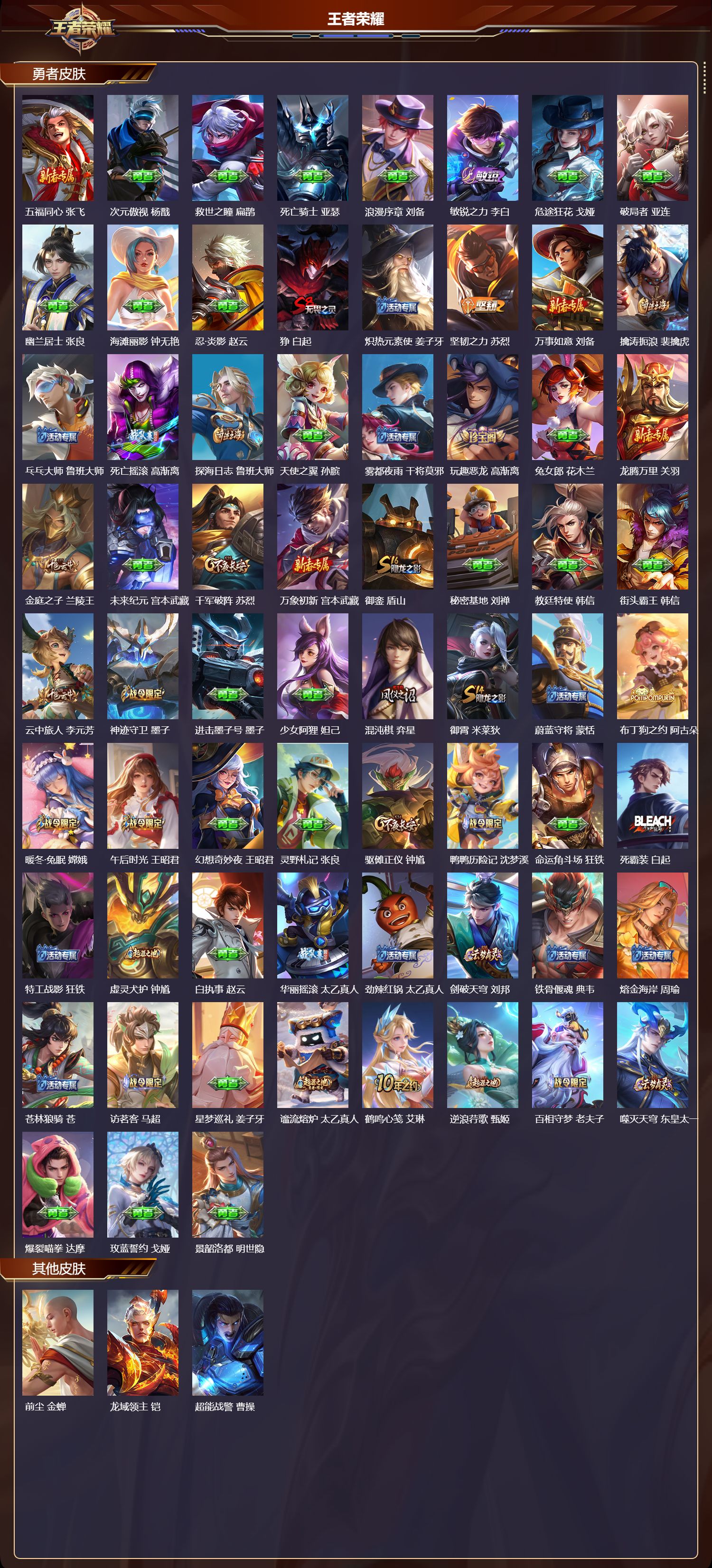 WZQM45764王者荣耀账号详情图5