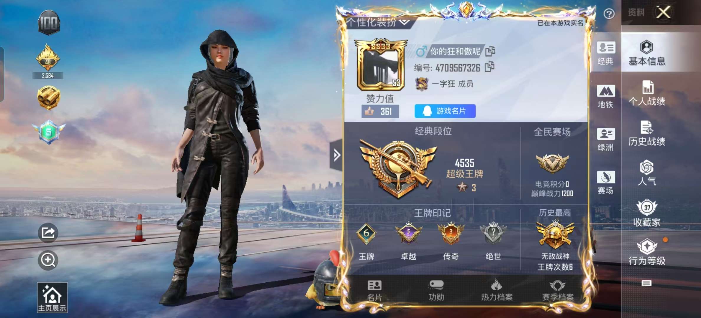 HPSJ40870和平精英账号详情图4