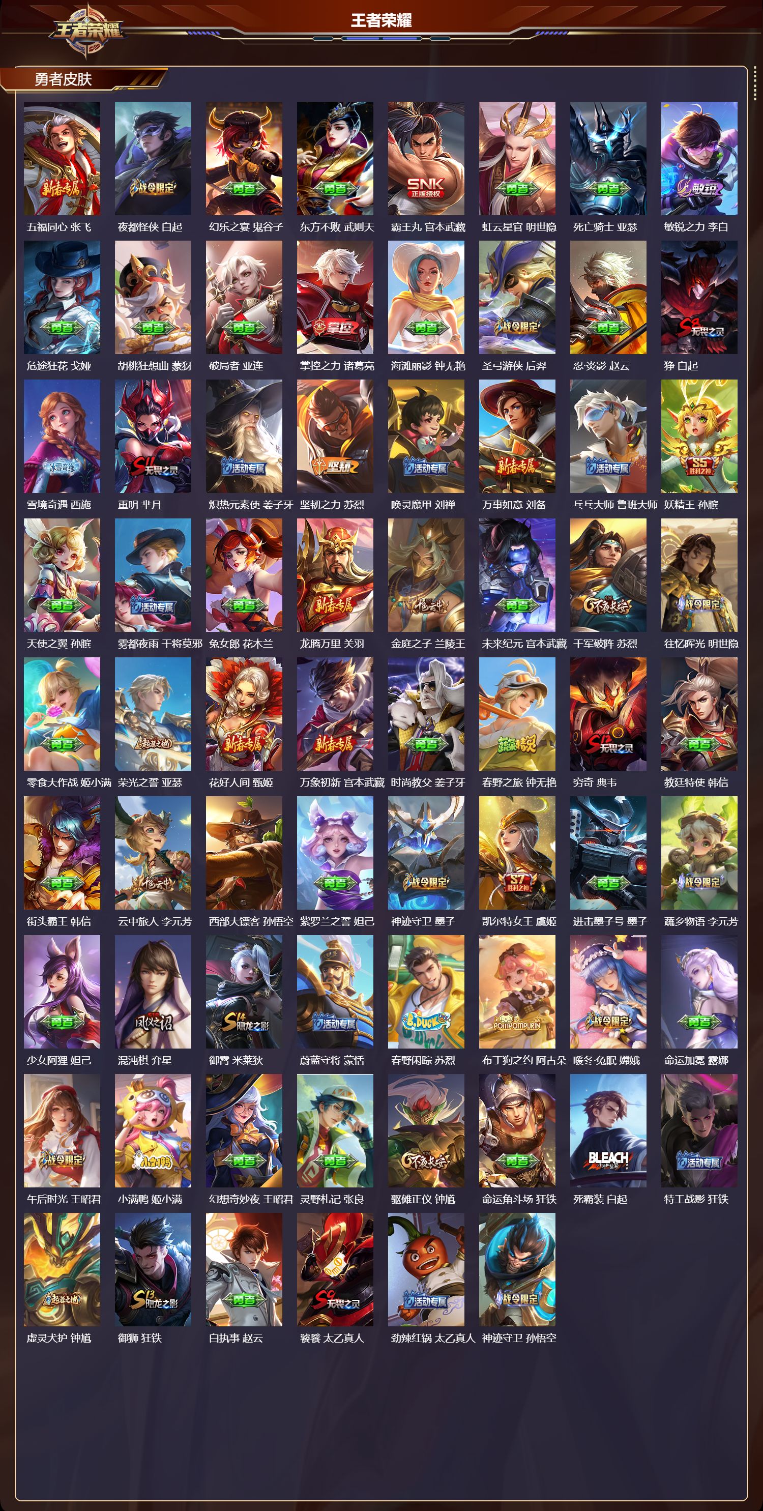 WZCMW416331王者荣耀账号详情图8