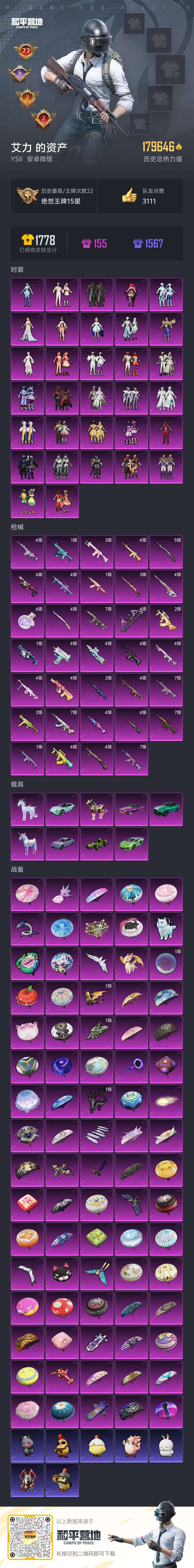 HPCMW410206和平精英账号详情图3