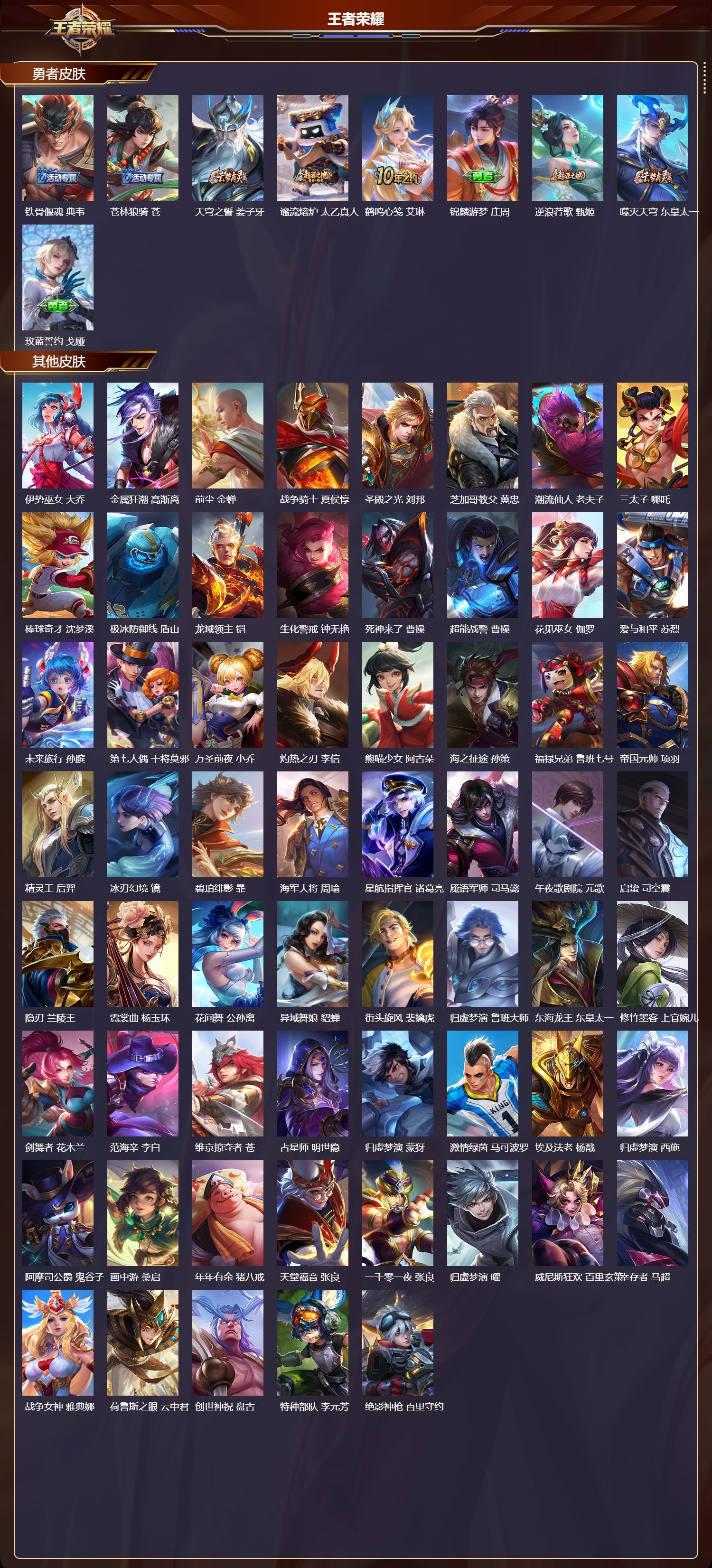 WZMK45747王者荣耀账号详情图5