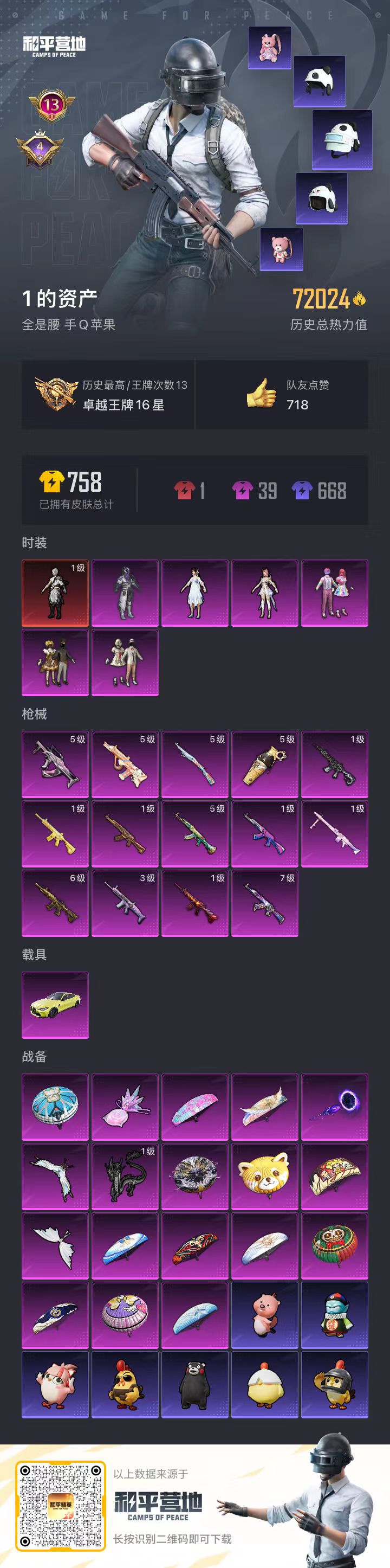 HPCMW410308和平精英账号详情图3