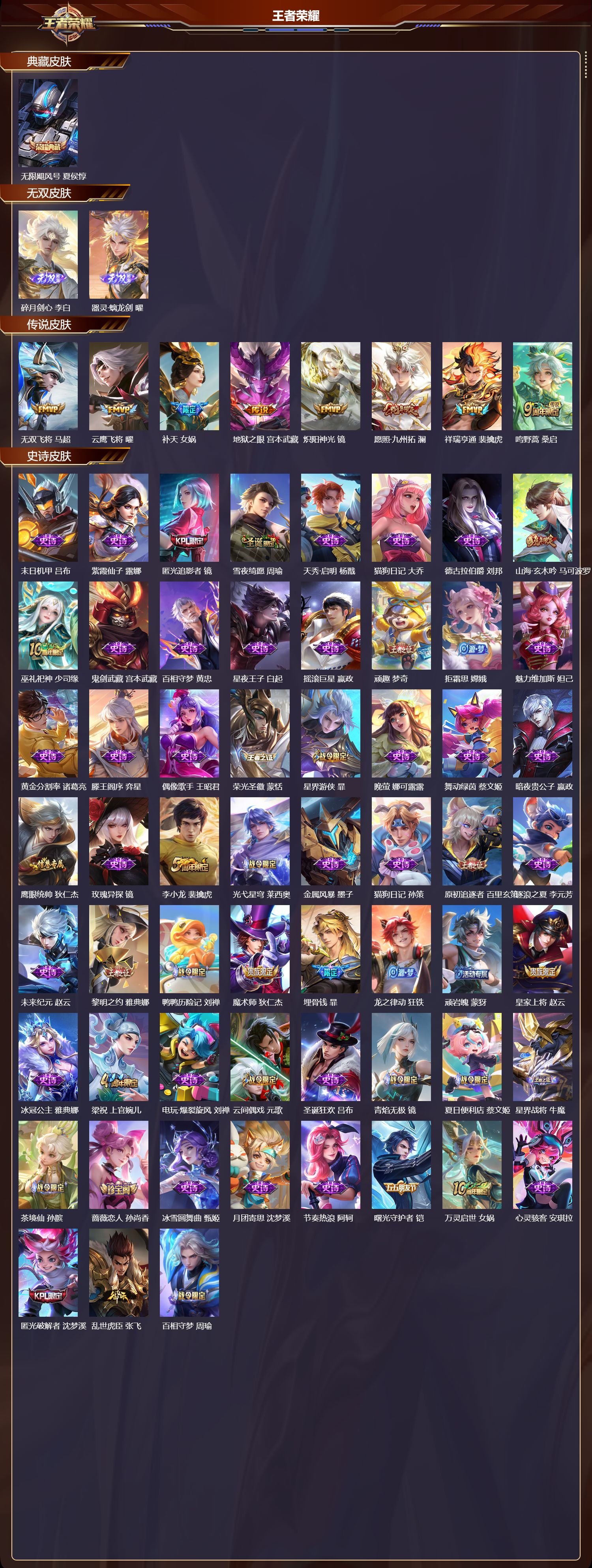 WZCMW416310王者荣耀账号详情图6