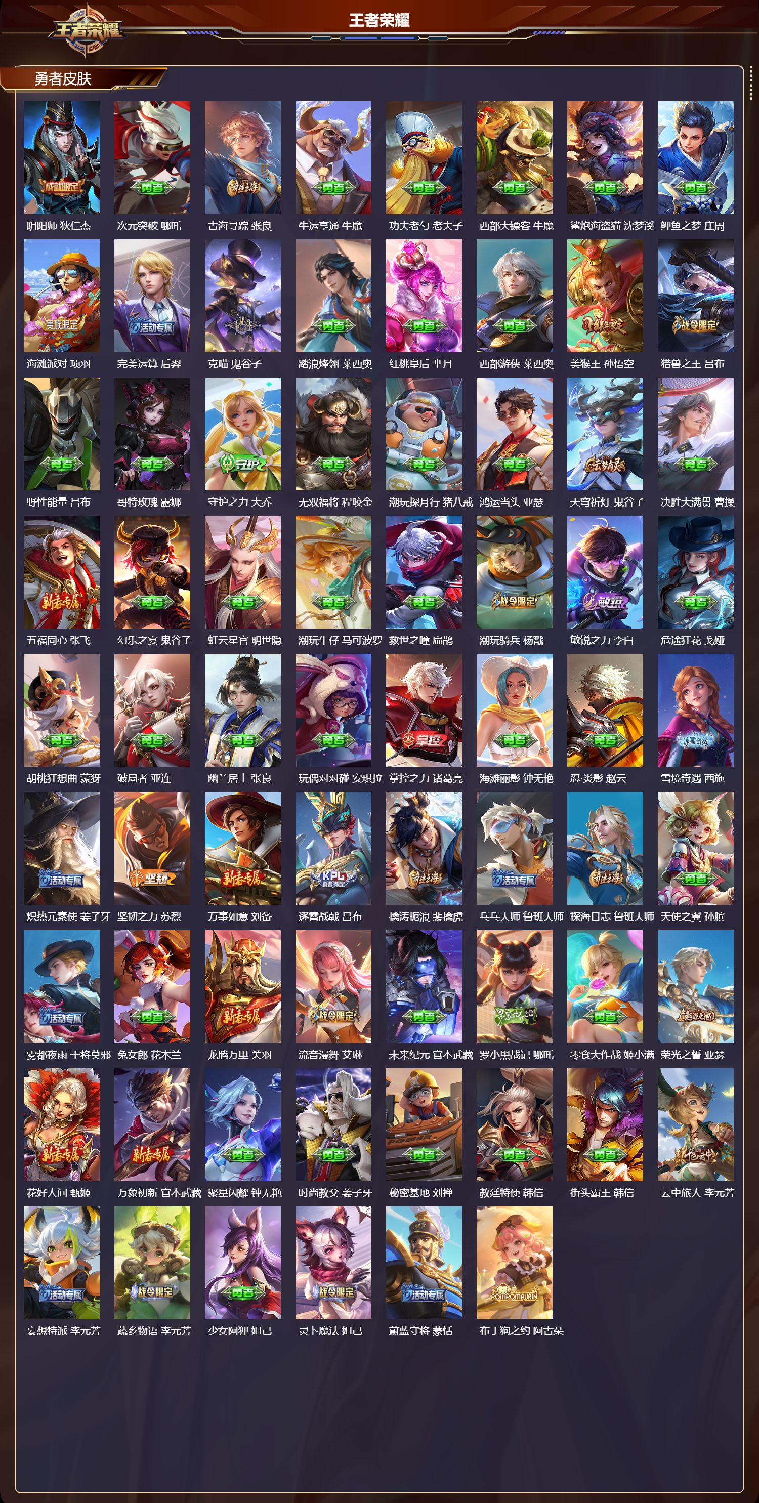 WZCMW416316王者荣耀账号详情图8