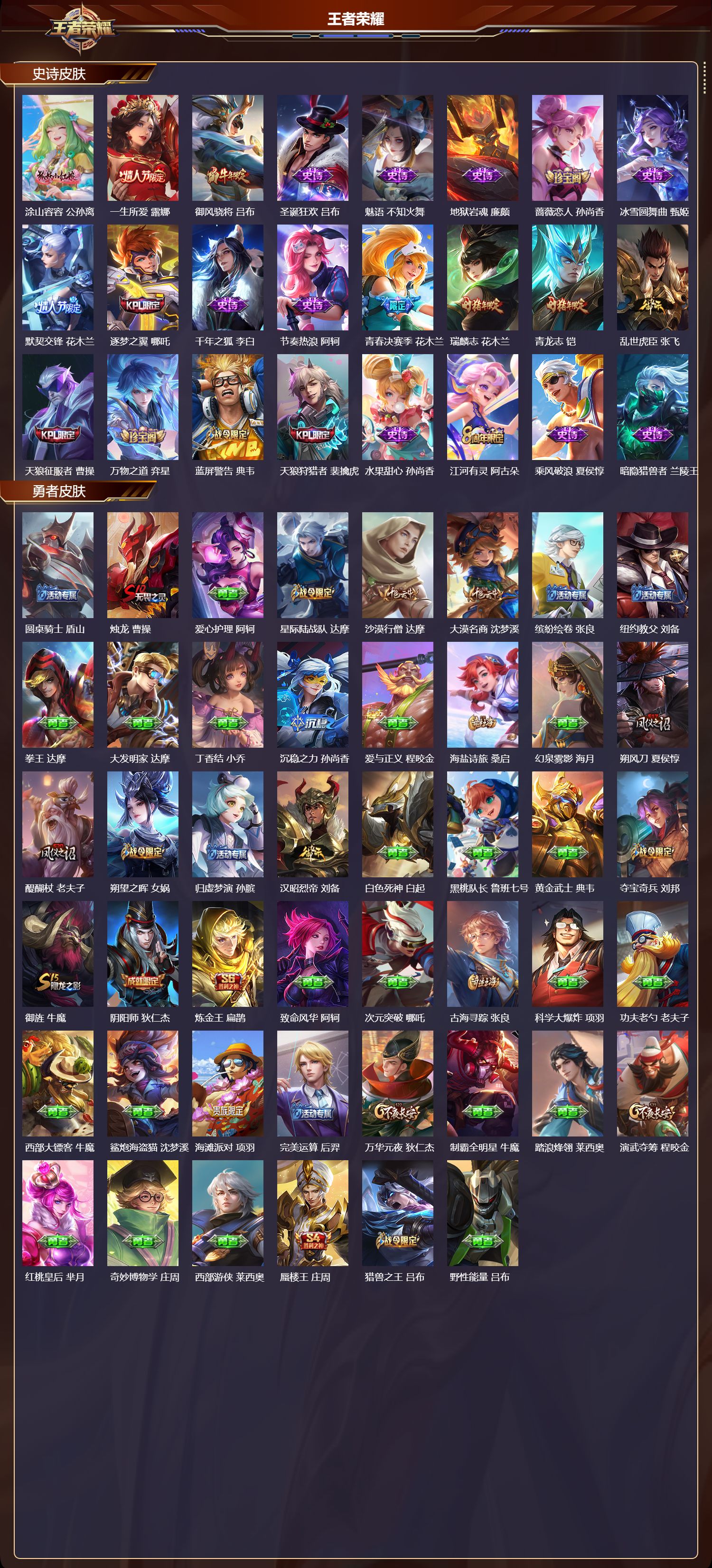 WZMK45747王者荣耀账号详情图3