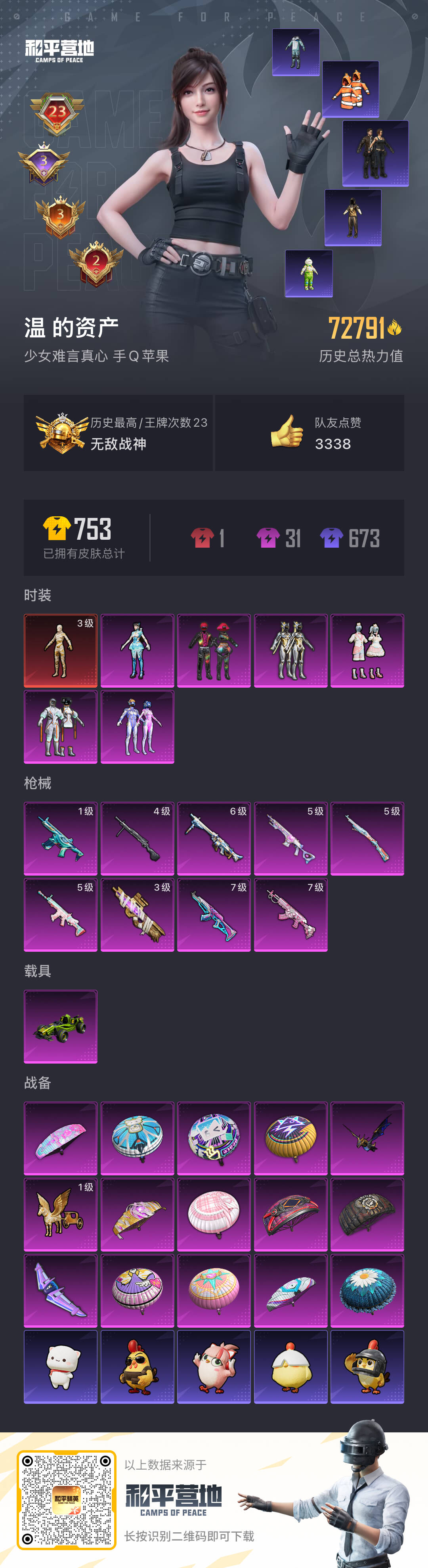 HPCMW410221和平精英账号详情图3 HPCMW410221和平精英账号详情图3