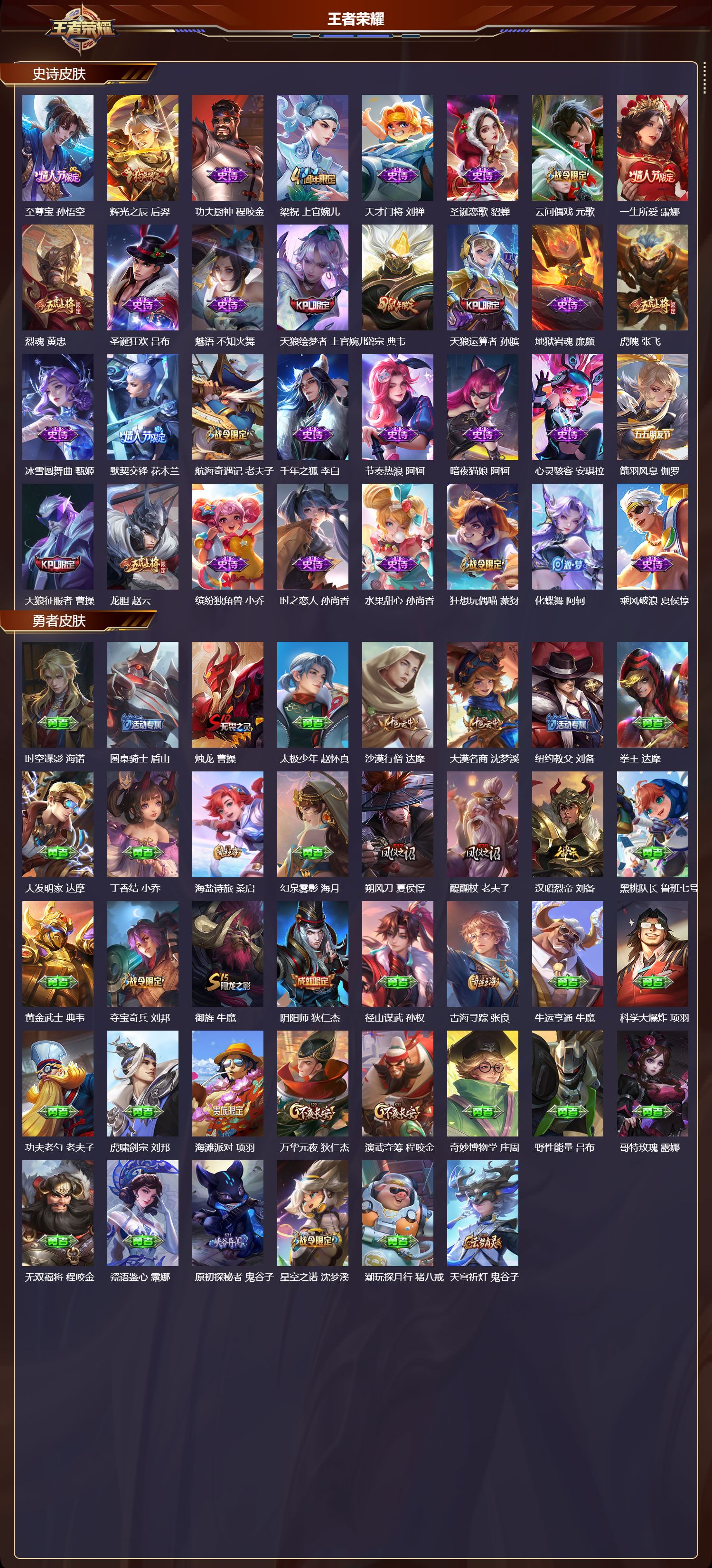 WZMK45765王者荣耀账号详情图3