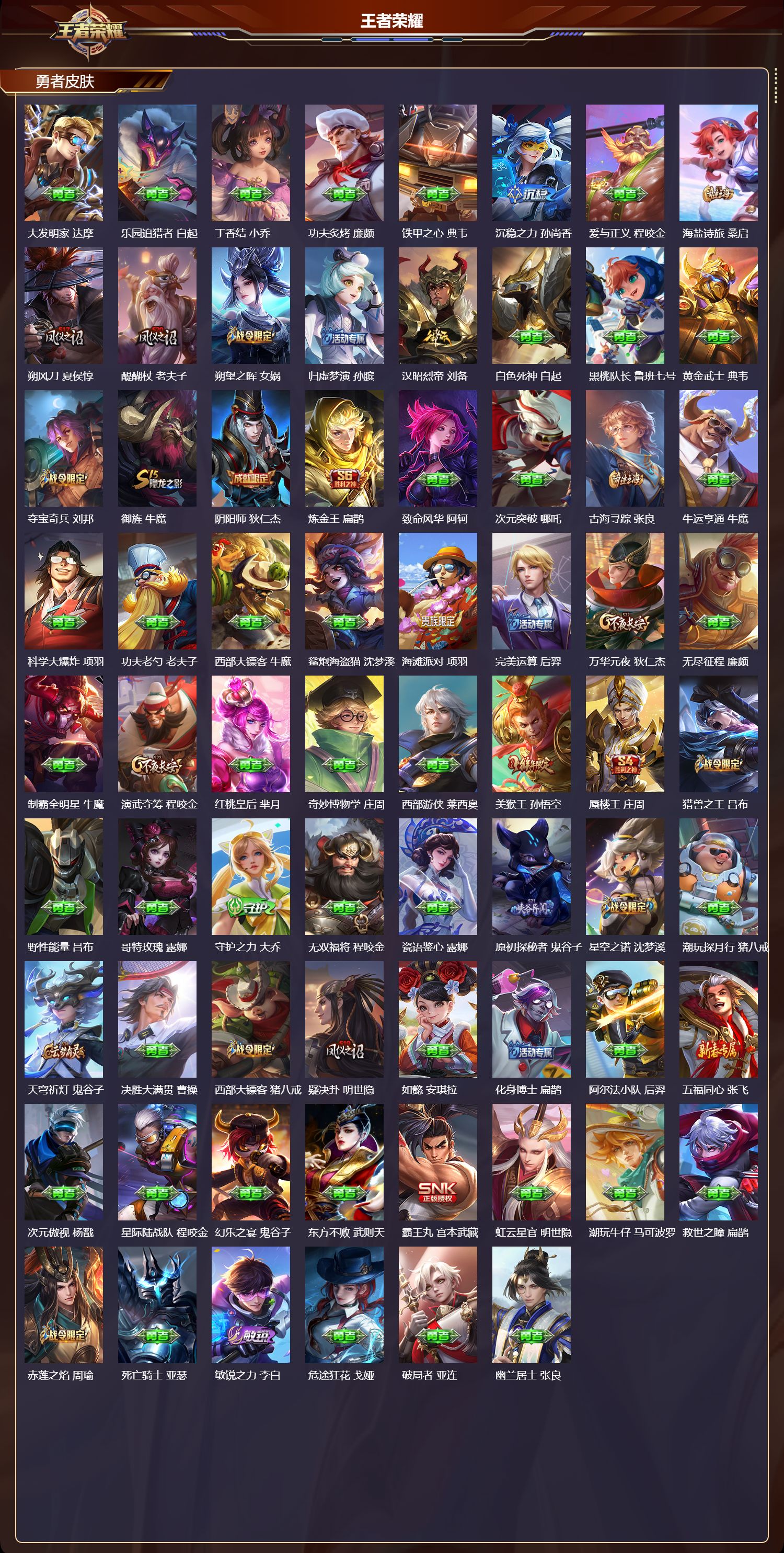 WZQM45781王者荣耀账号详情图5