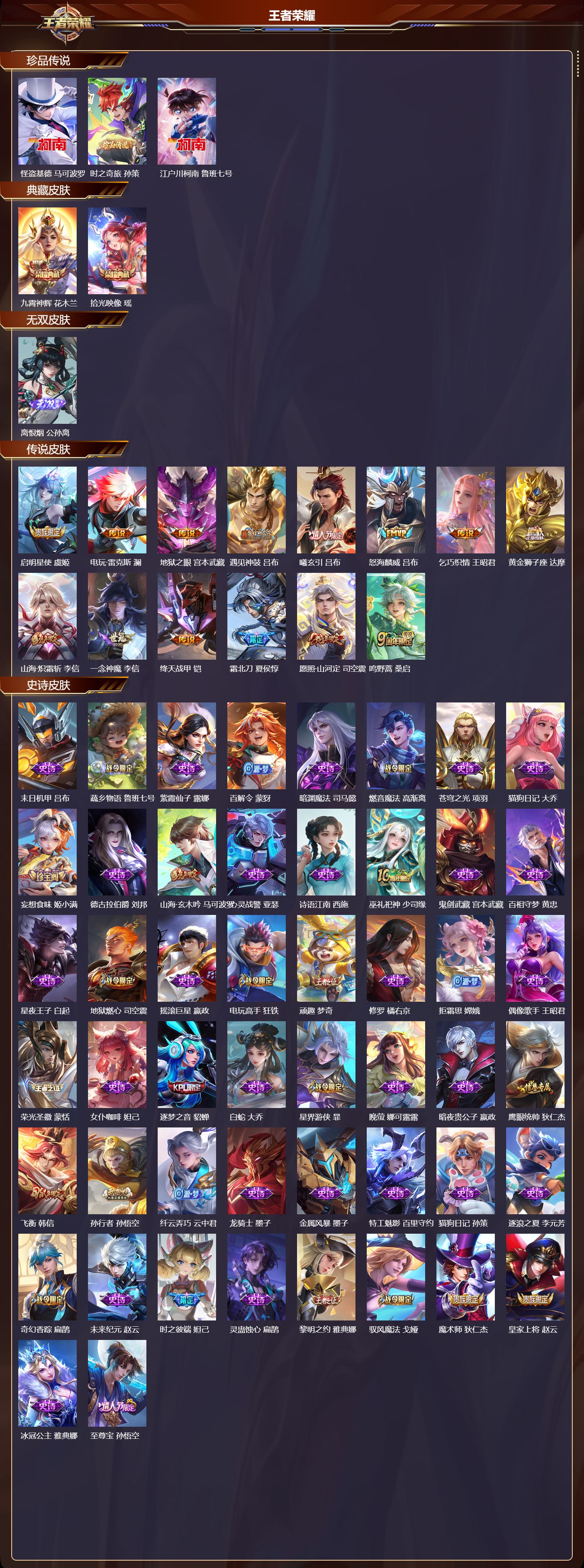 WZCMW416316王者荣耀账号详情图6