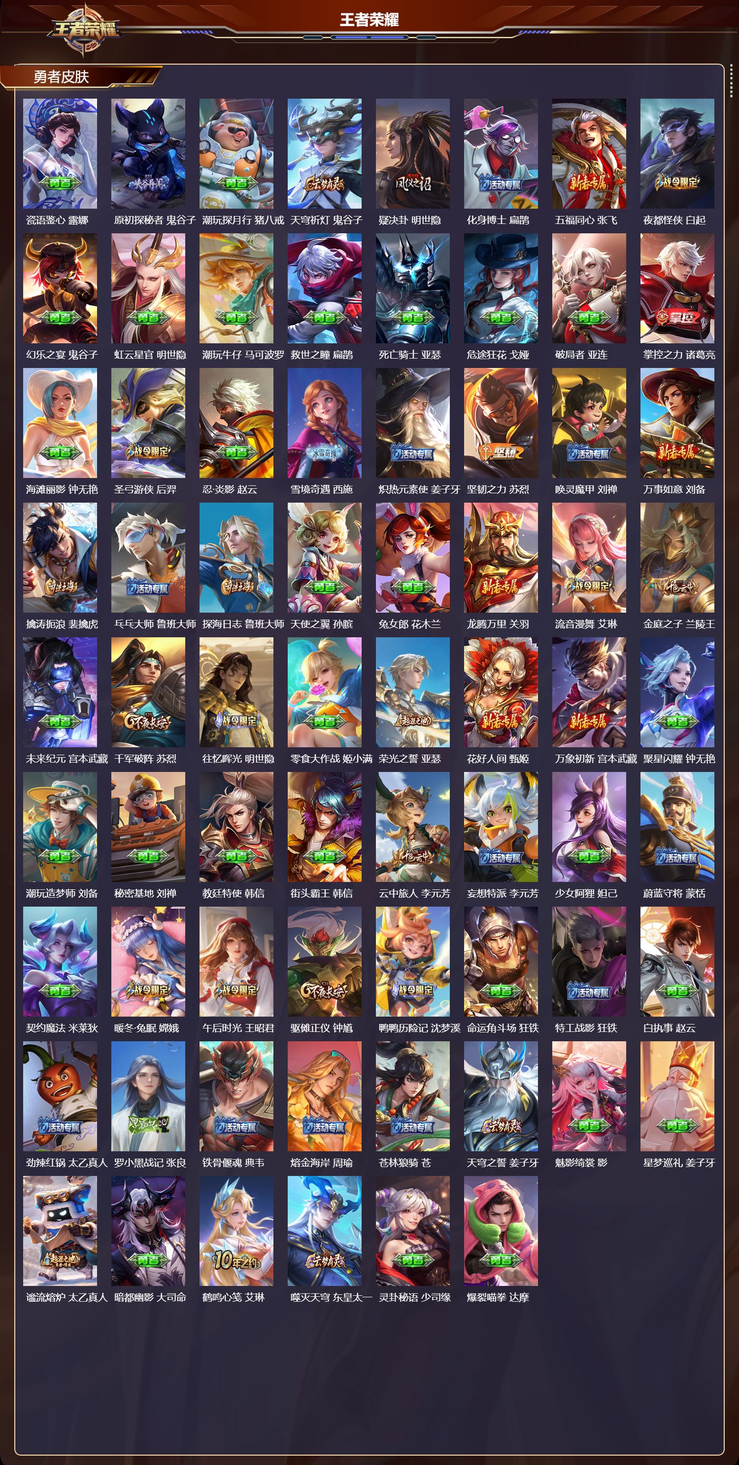 WZQM45761王者荣耀账号详情图5