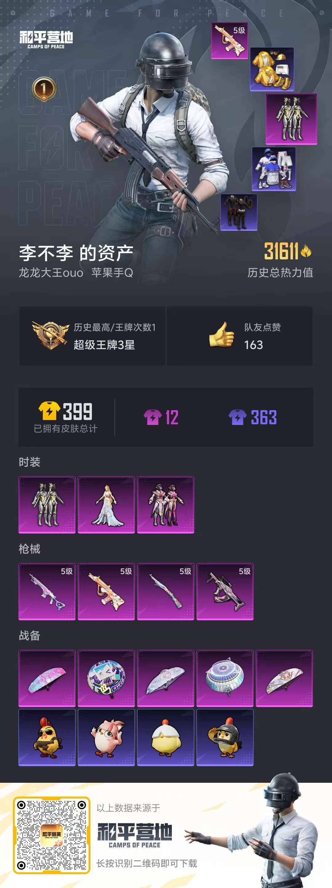 HPSJ40742和平精英账号详情图2 HPSJ40742和平精英账号详情图2