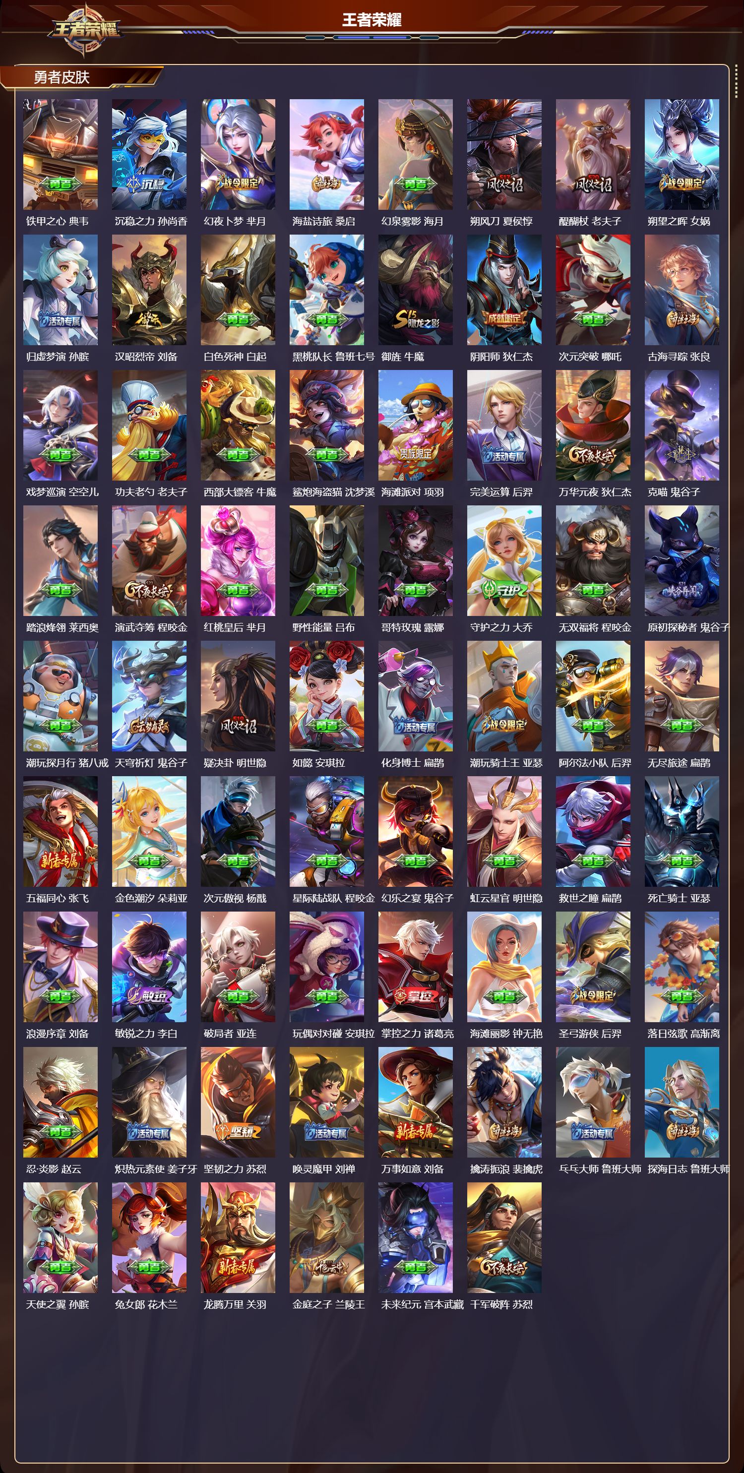 WZQM45738王者荣耀账号详情图5