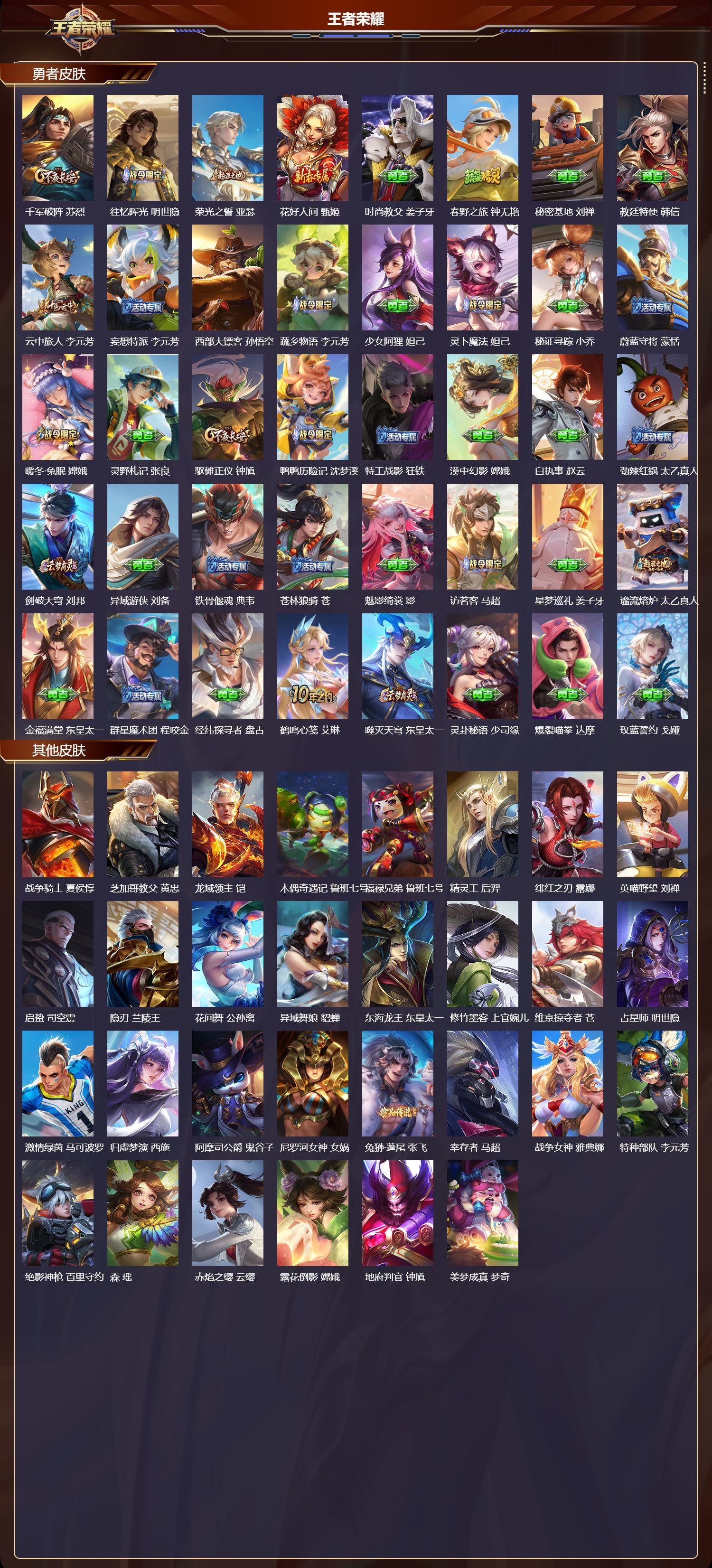 WZQM45759王者荣耀账号详情图5 WZQM45759王者荣耀账号详情图5