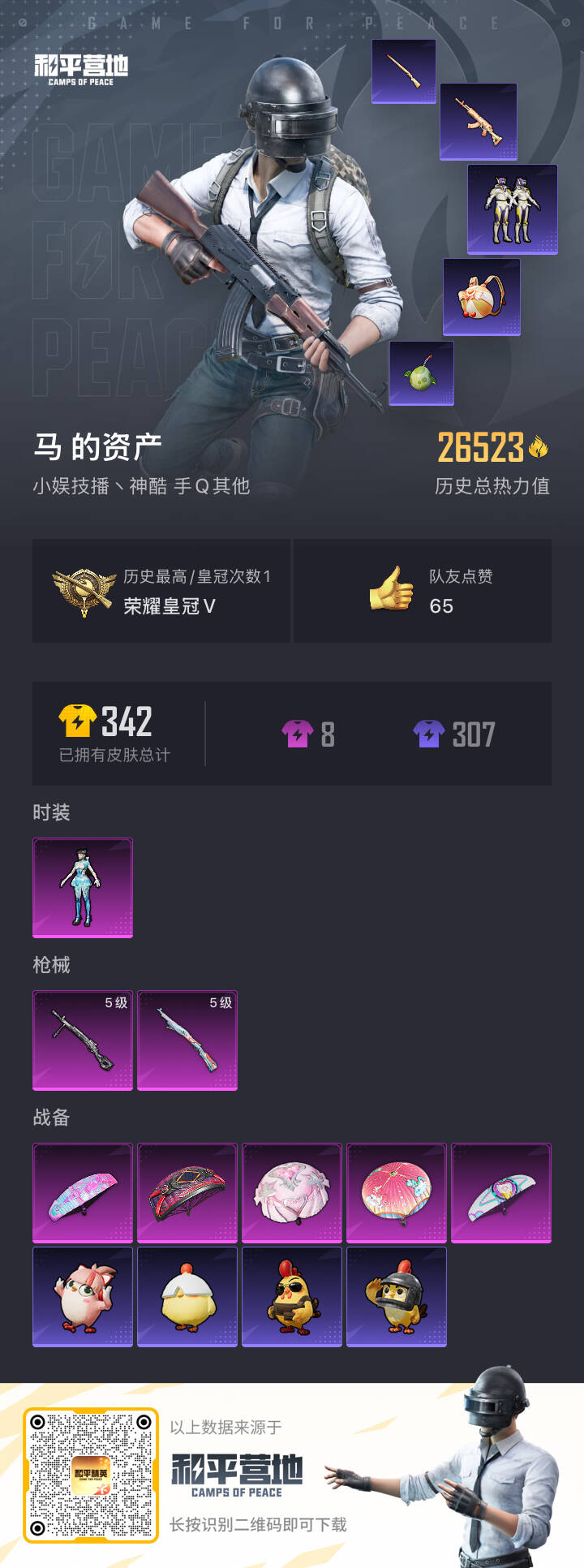 HPCMW420895和平精英账号详情图4