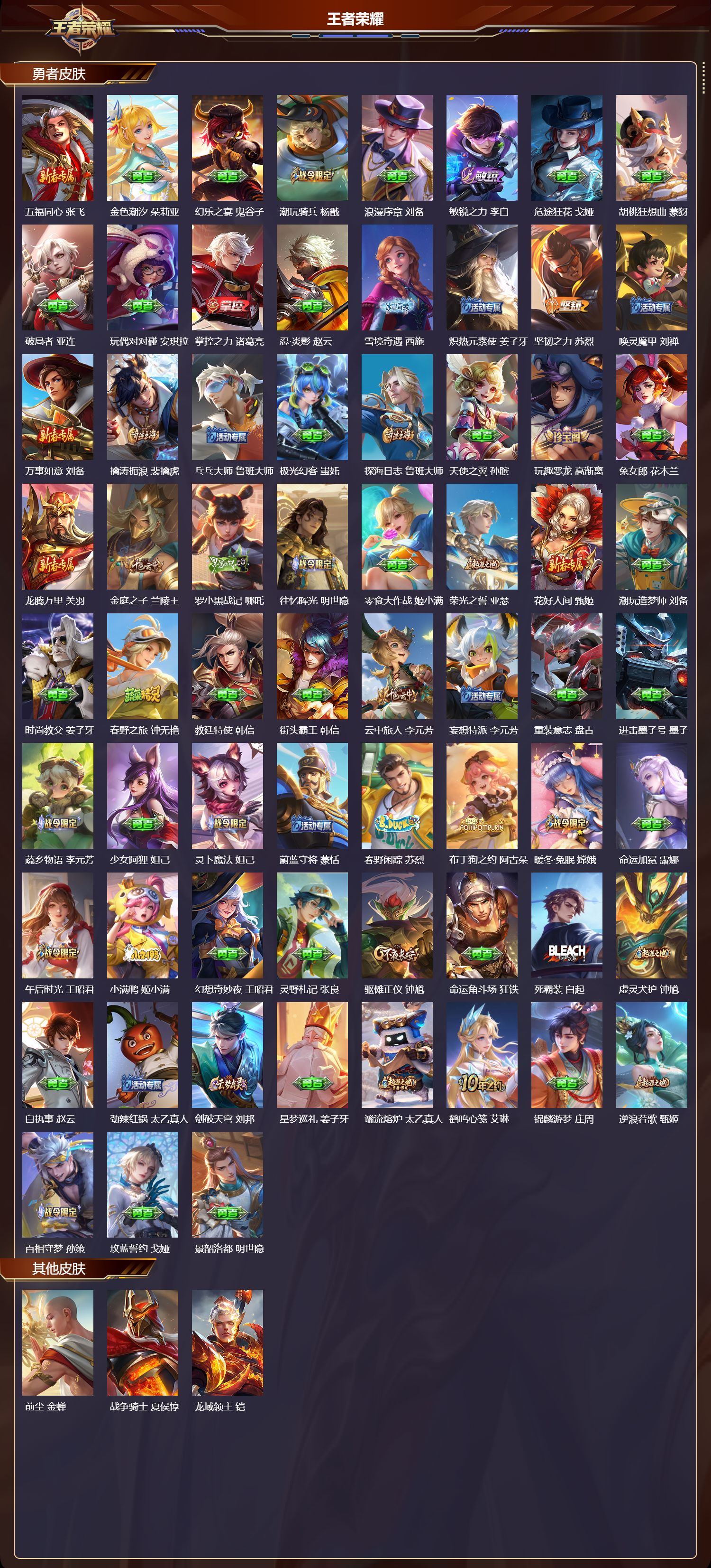 WZMK436734王者荣耀账号详情图4