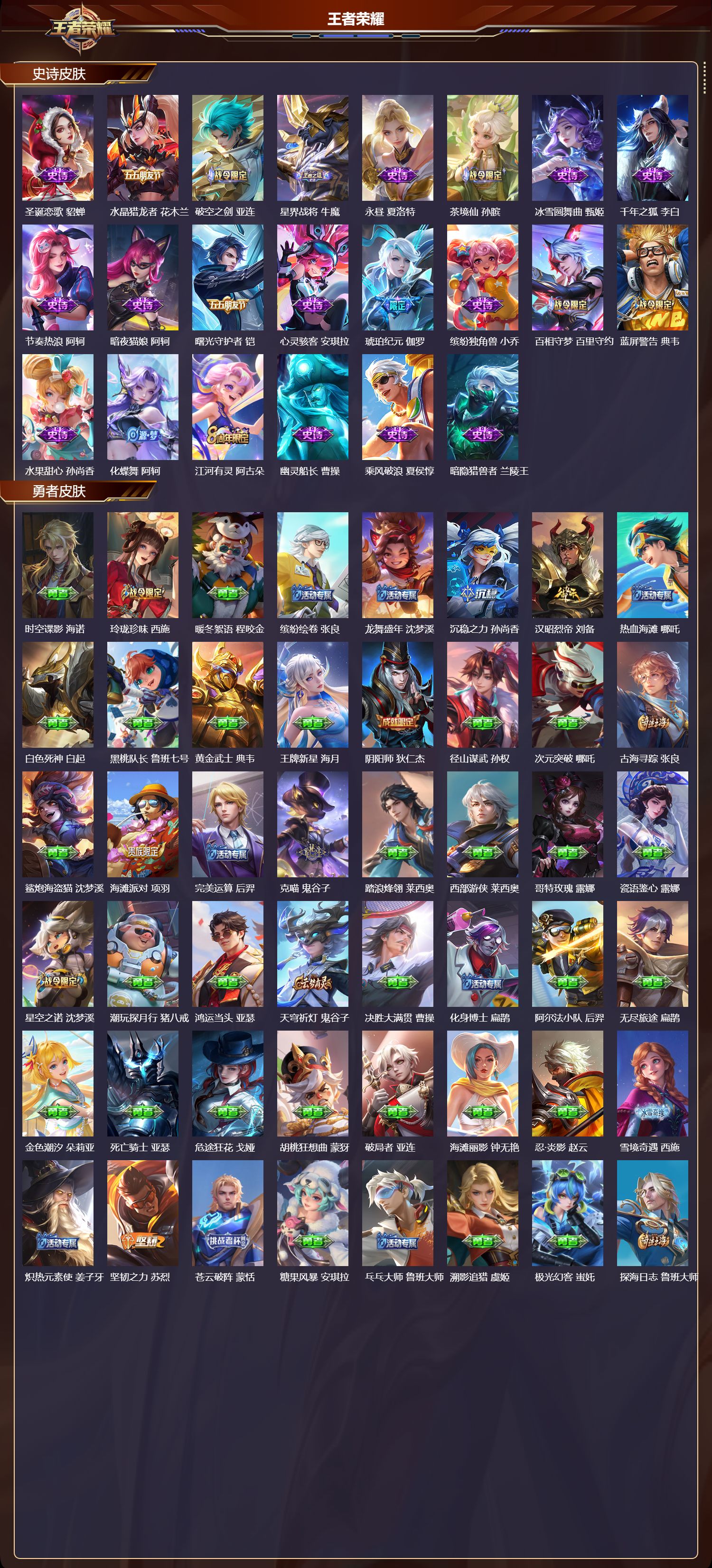 WZQM436745王者荣耀账号详情图4