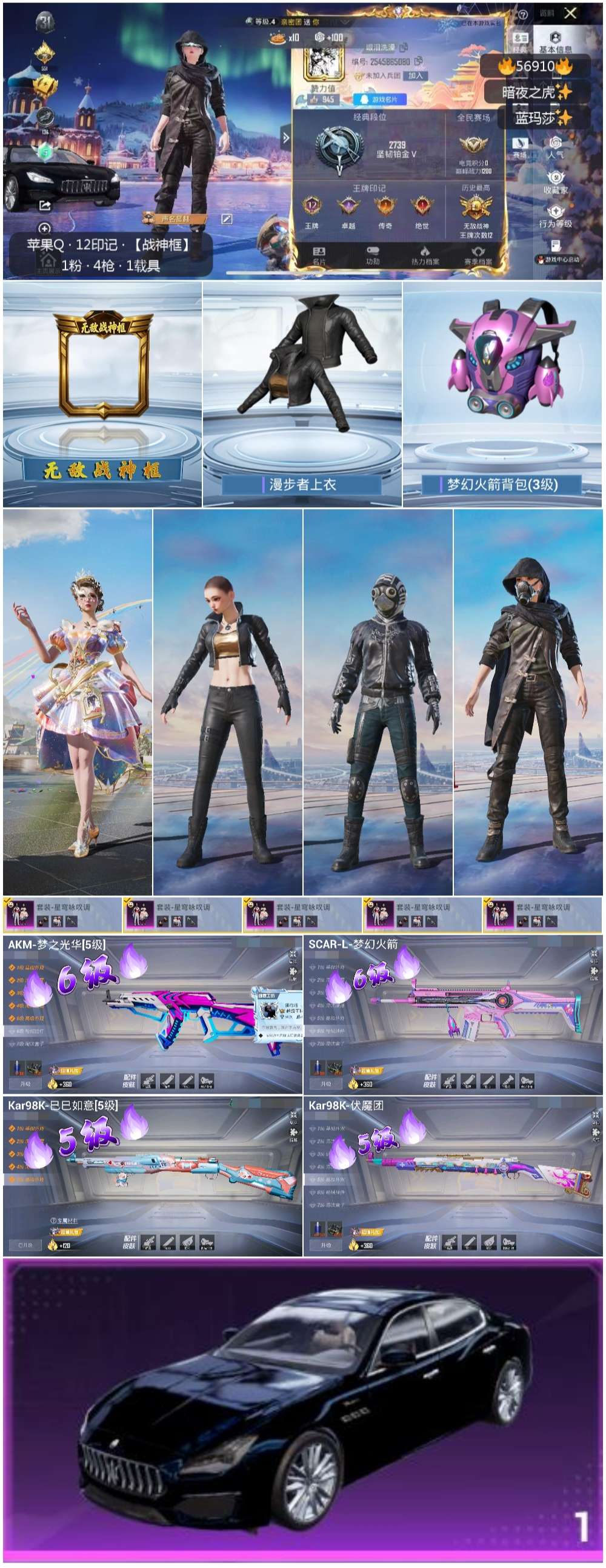 HPCMW420970和平精英账号详情图4 HPCMW420970和平精英账号详情图4