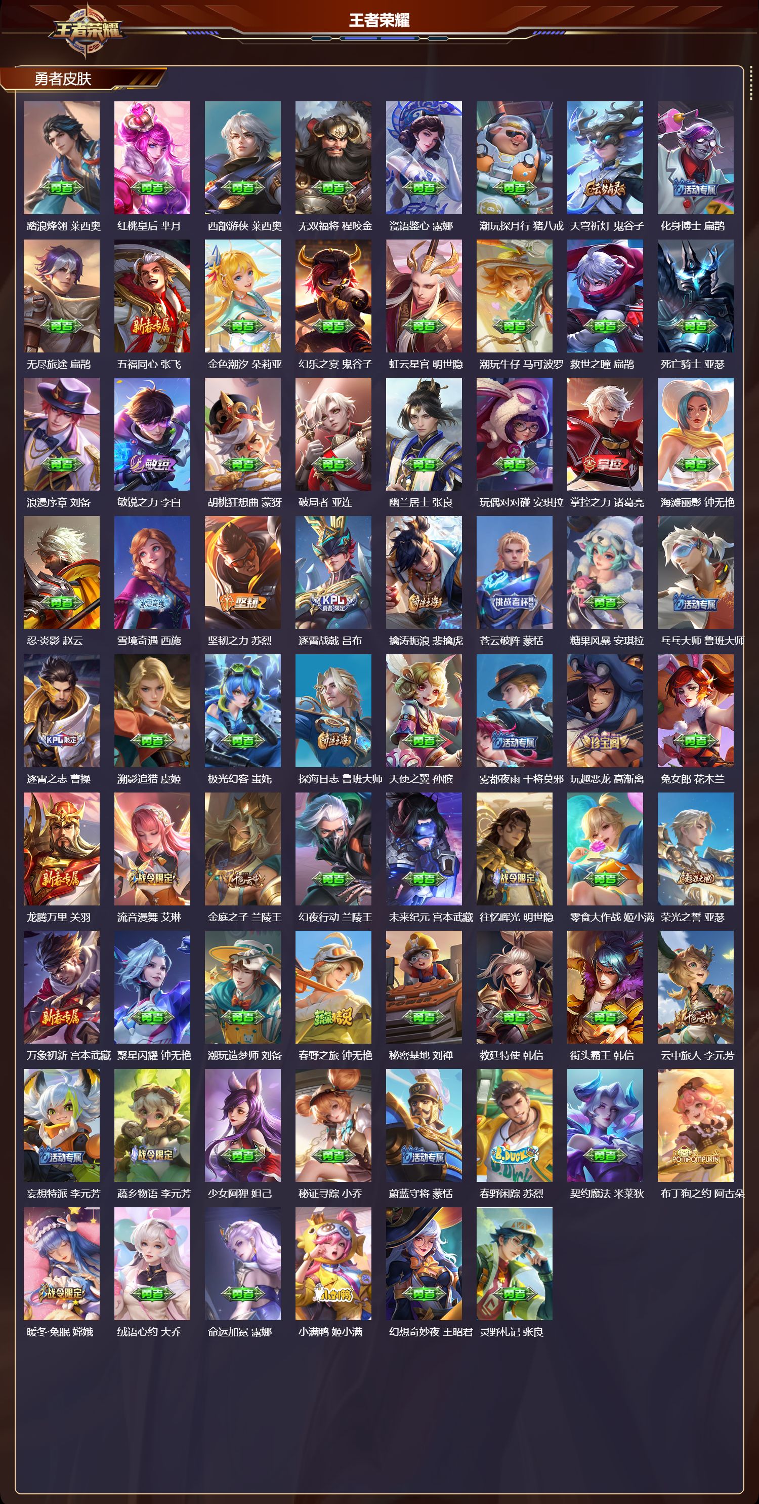 WZCMW436999王者荣耀账号详情图8