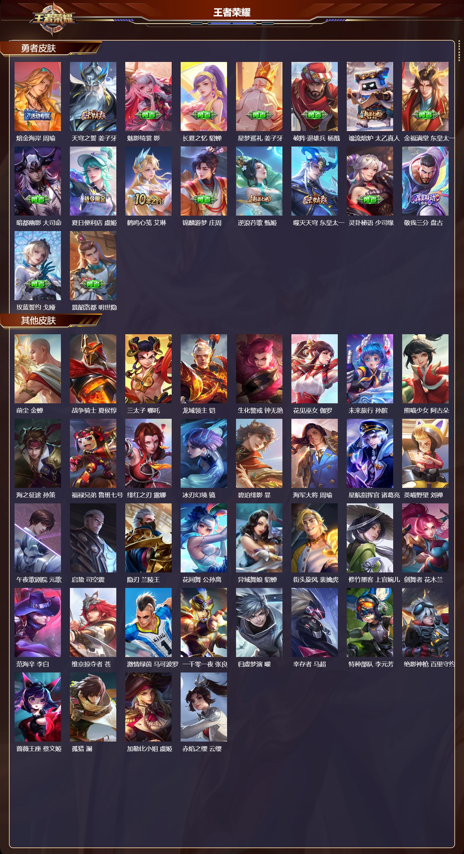 WZQM436709王者荣耀账号详情图5