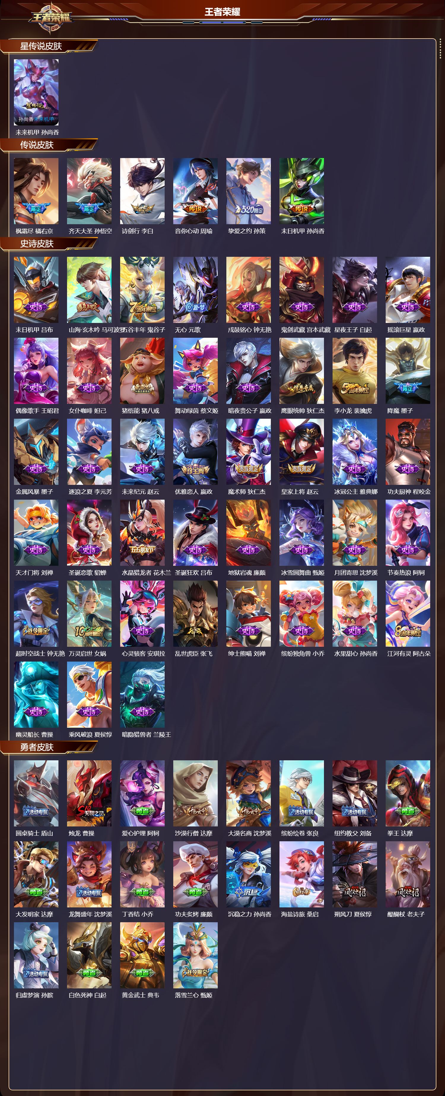 WZMK436749王者荣耀账号详情图2 WZMK436749王者荣耀账号详情图2