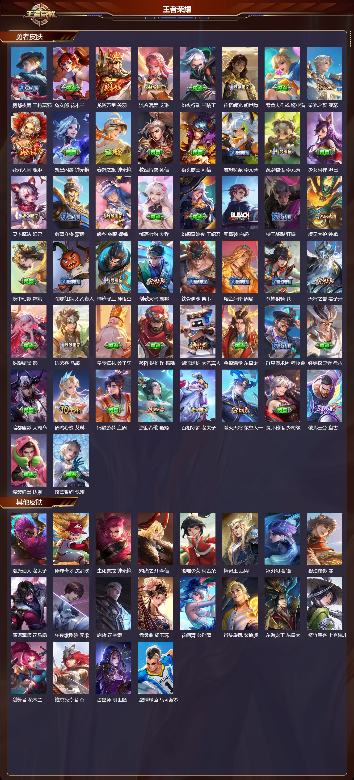 WZQM436745王者荣耀账号详情图5