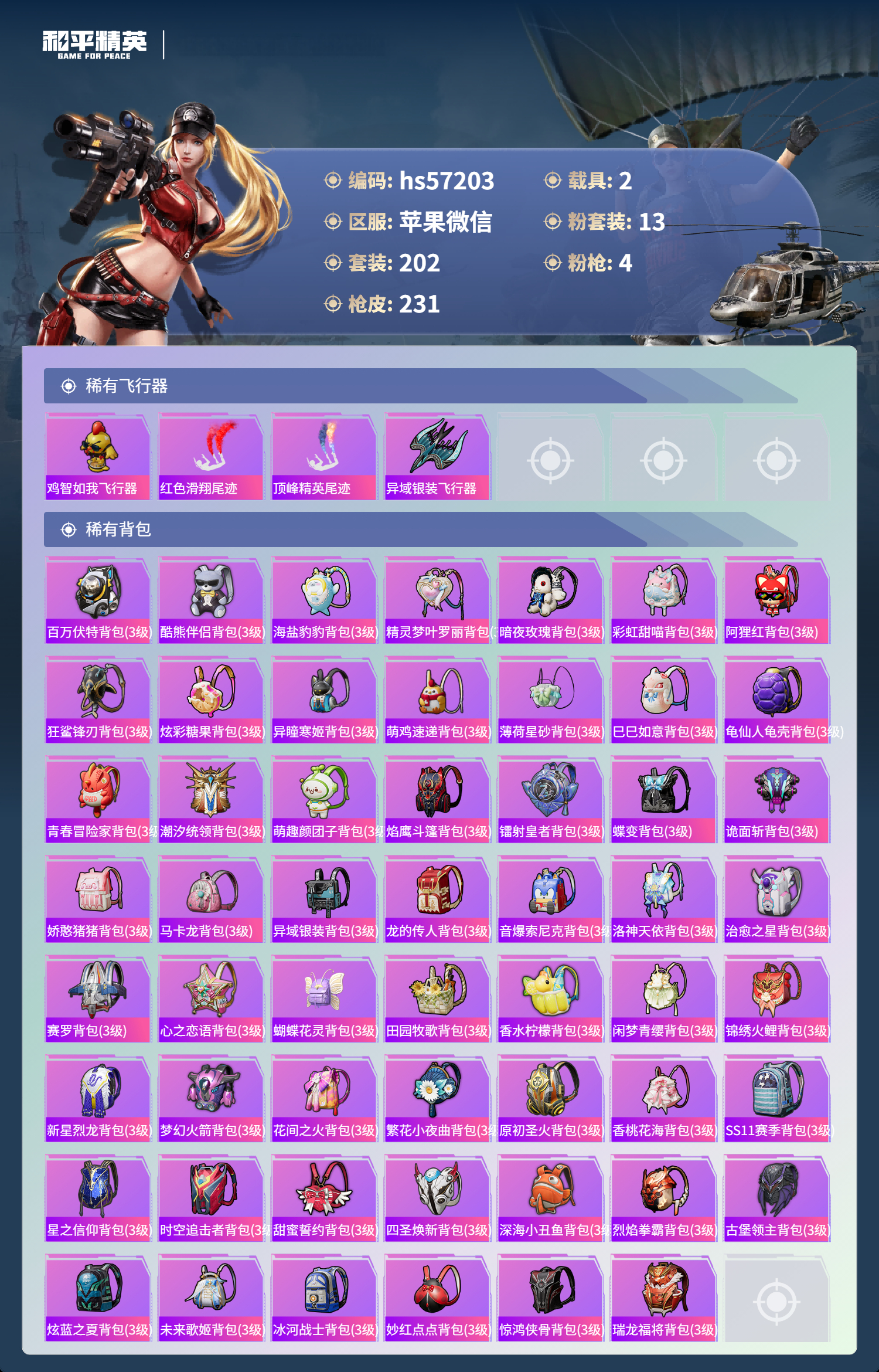 HPCMW420947和平精英账号详情图11