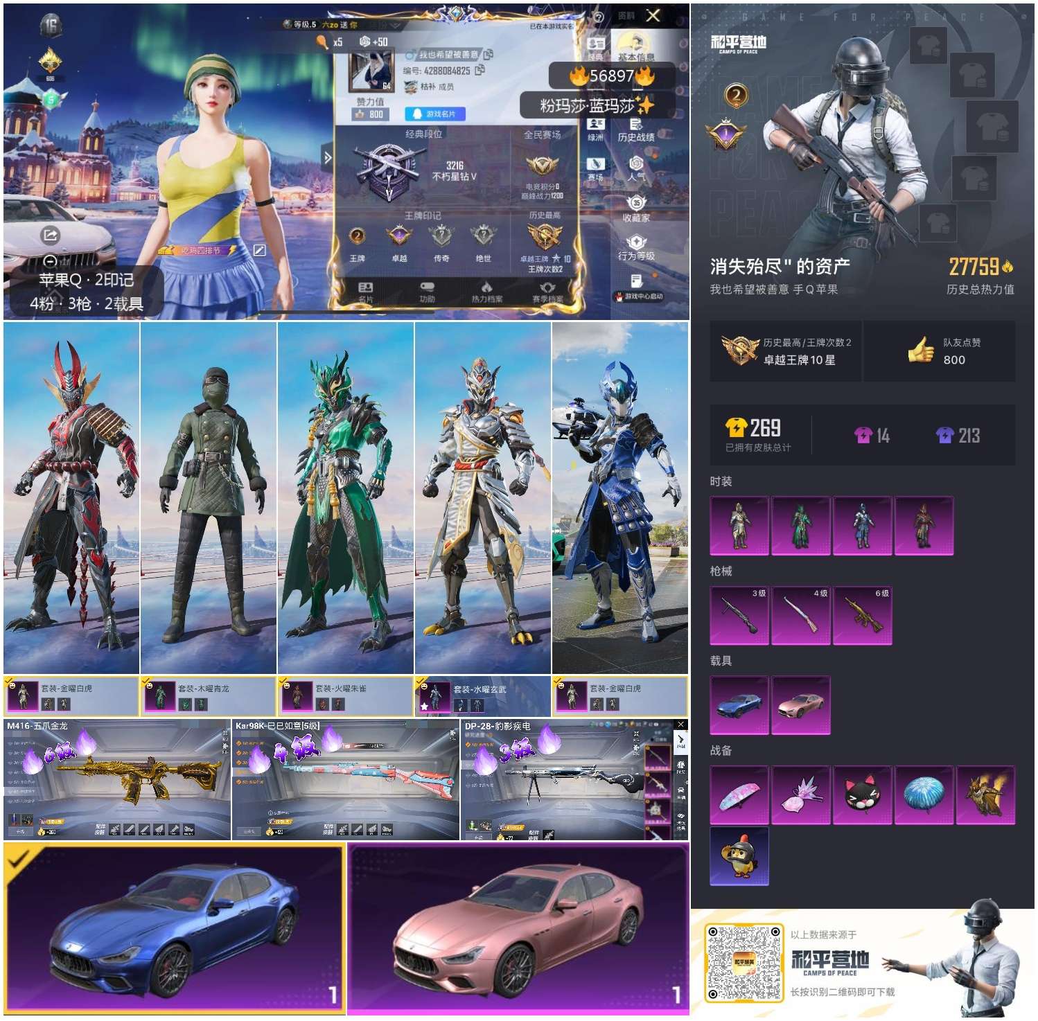 HPSJ418307和平精英账号详情图5 HPSJ418307和平精英账号详情图5