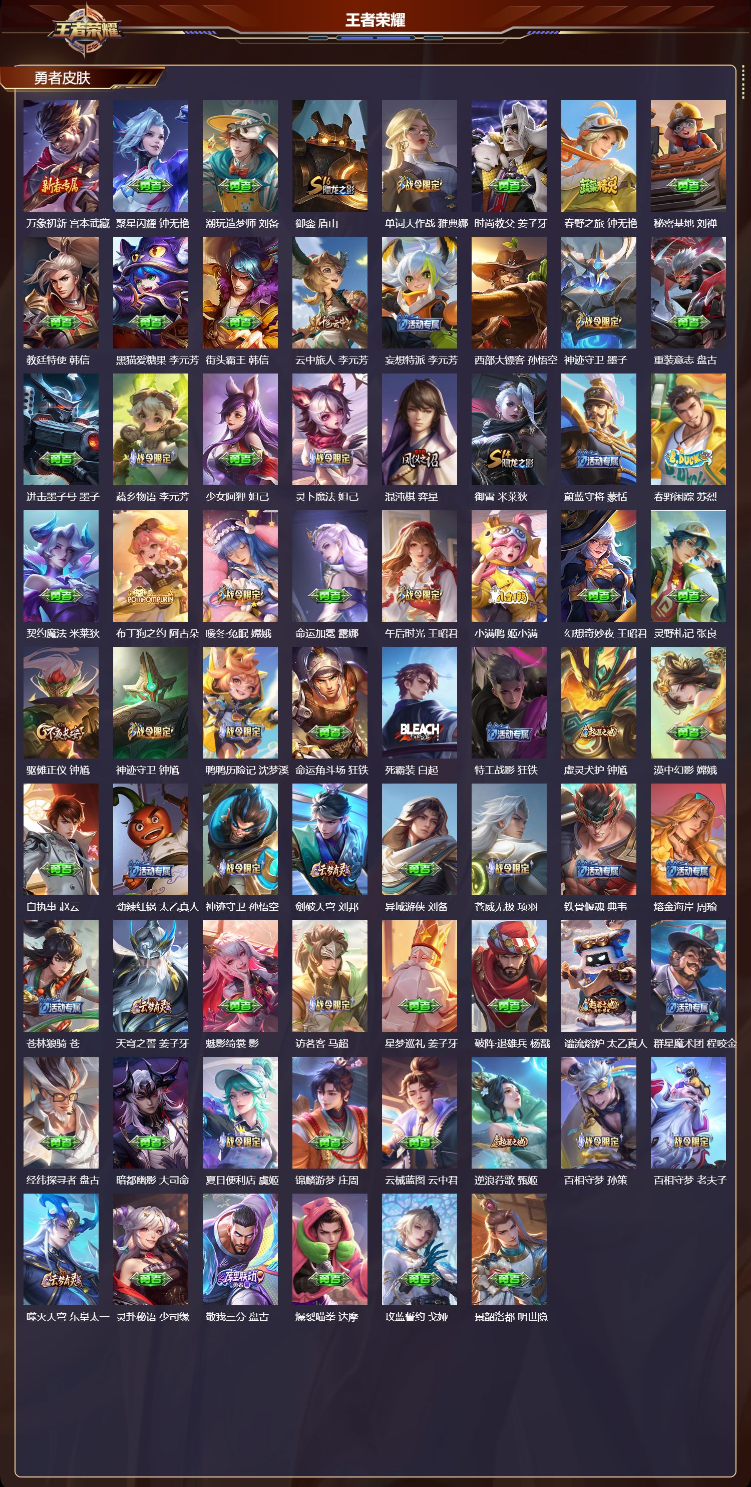 WZCMW436965王者荣耀账号详情图10