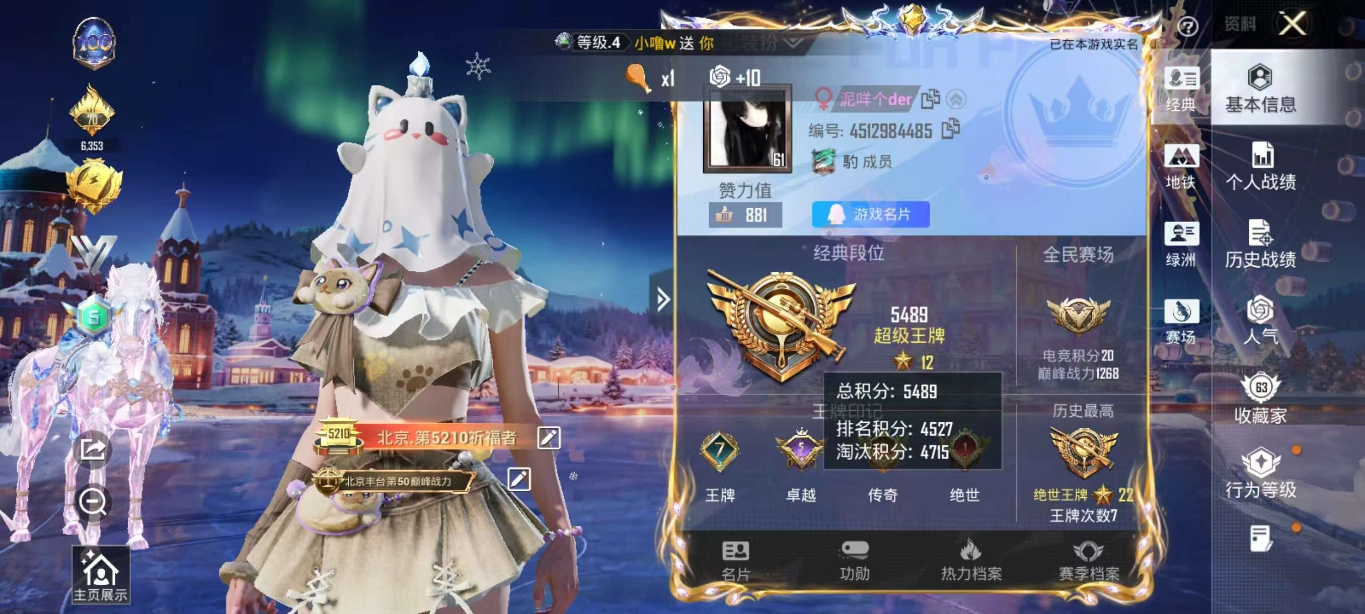 HPCMW420896和平精英账号详情图3