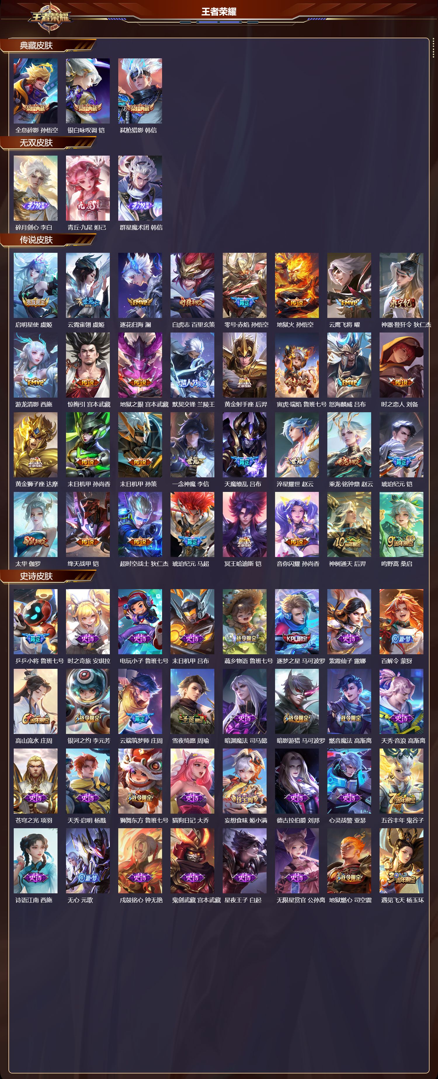 WZCMW437048王者荣耀账号详情图6