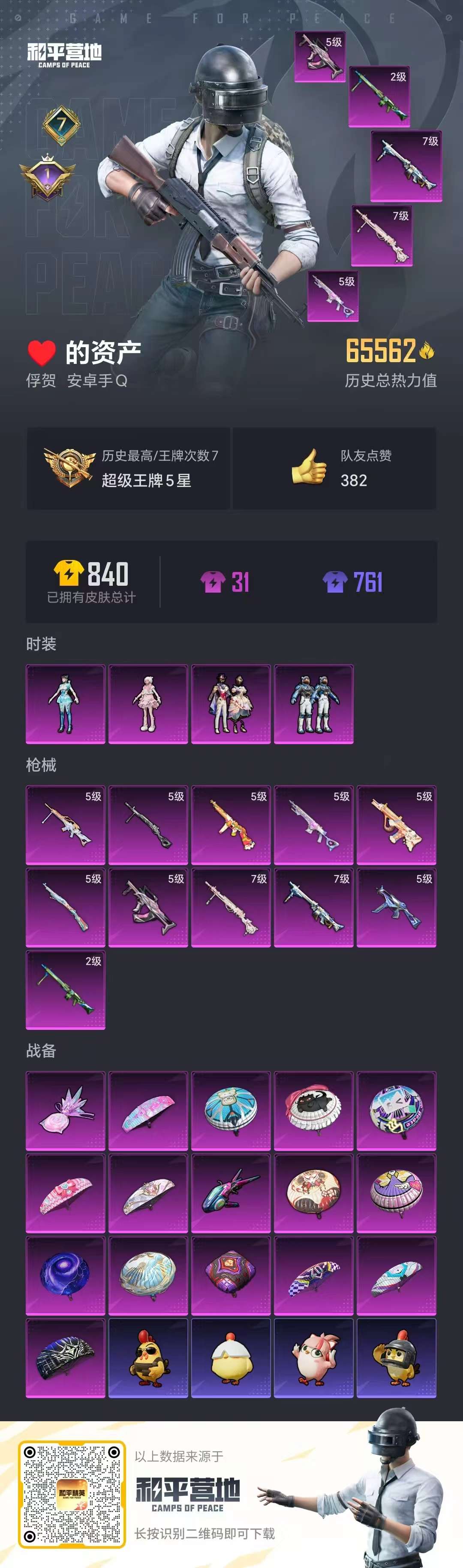 HPCMW420988和平精英账号详情图2