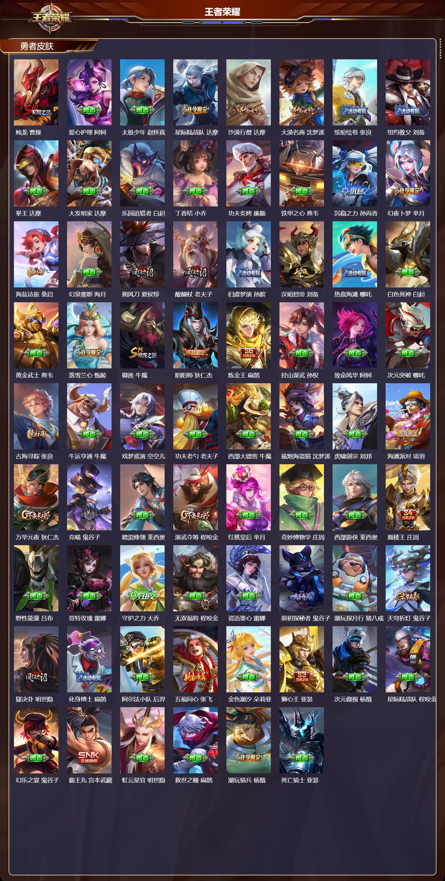 WZQM436759王者荣耀账号详情图6