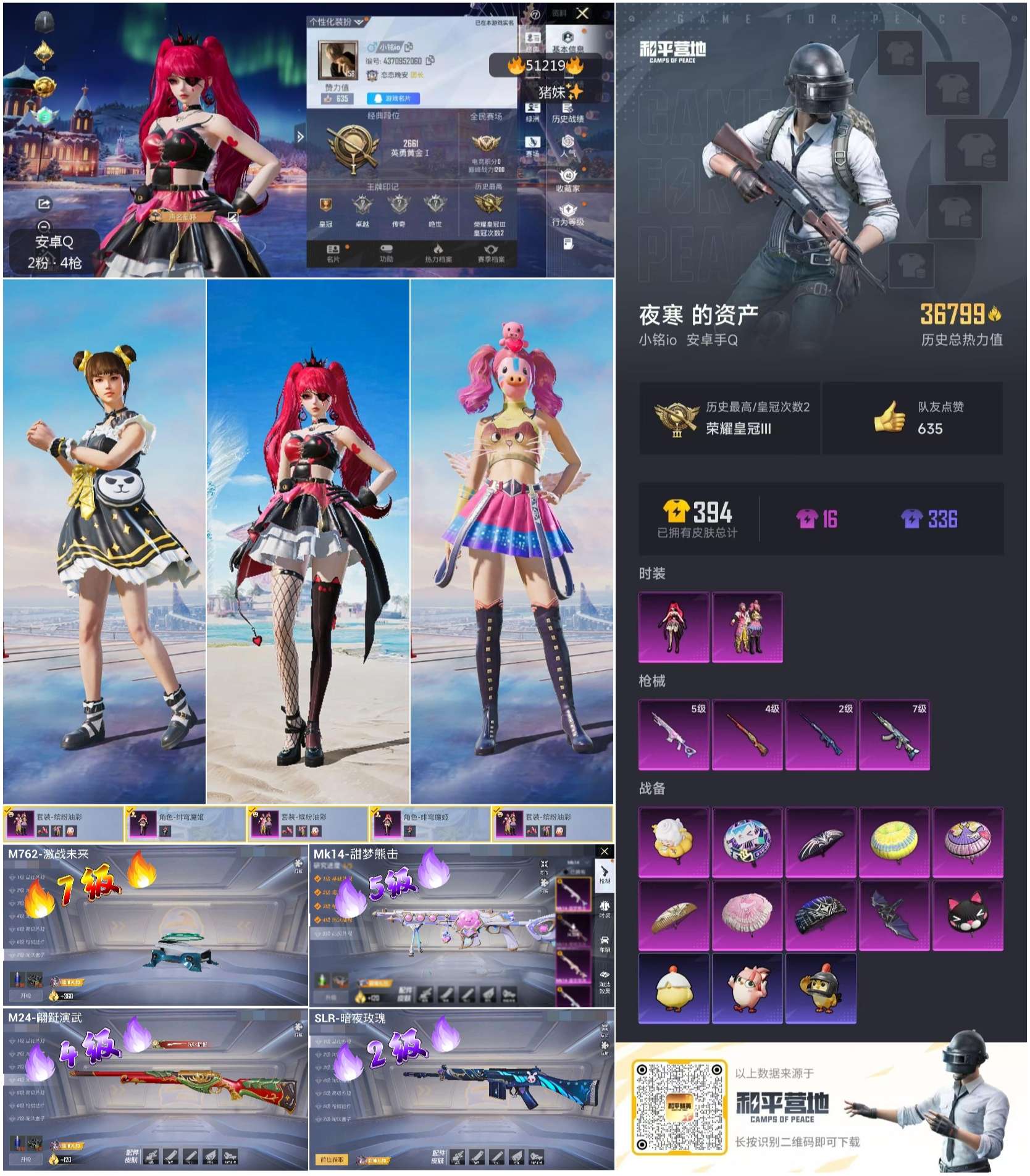 HPSJ418462和平精英账号详情图5