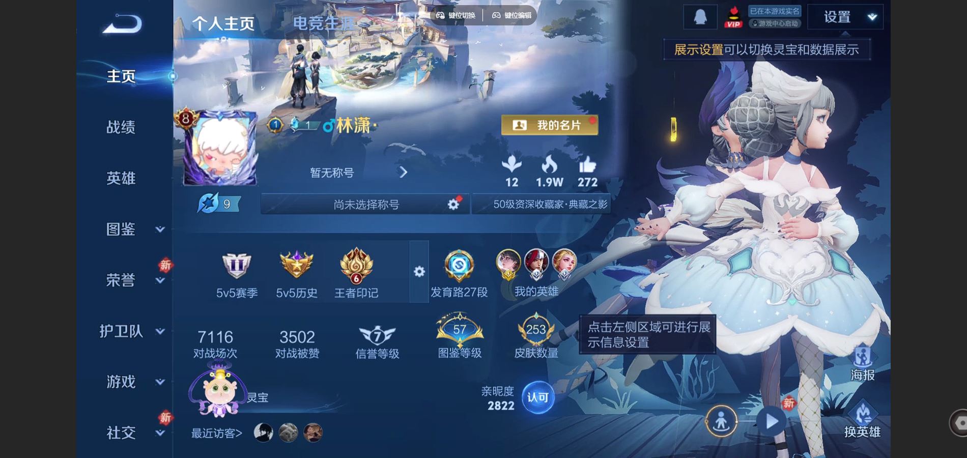 WZCMW442183王者荣耀账号详情图2 WZCMW442183王者荣耀账号详情图2