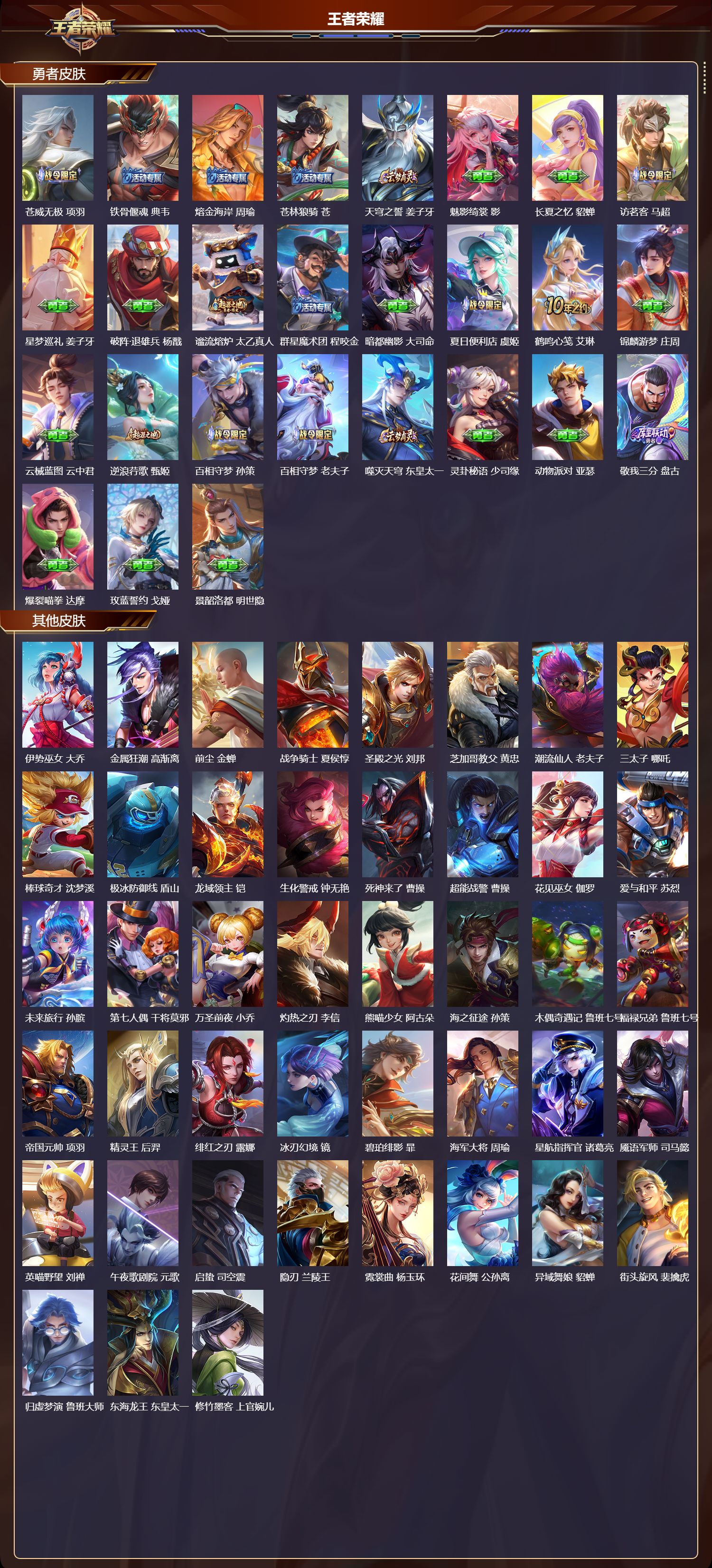 WZQM436760王者荣耀账号详情图8