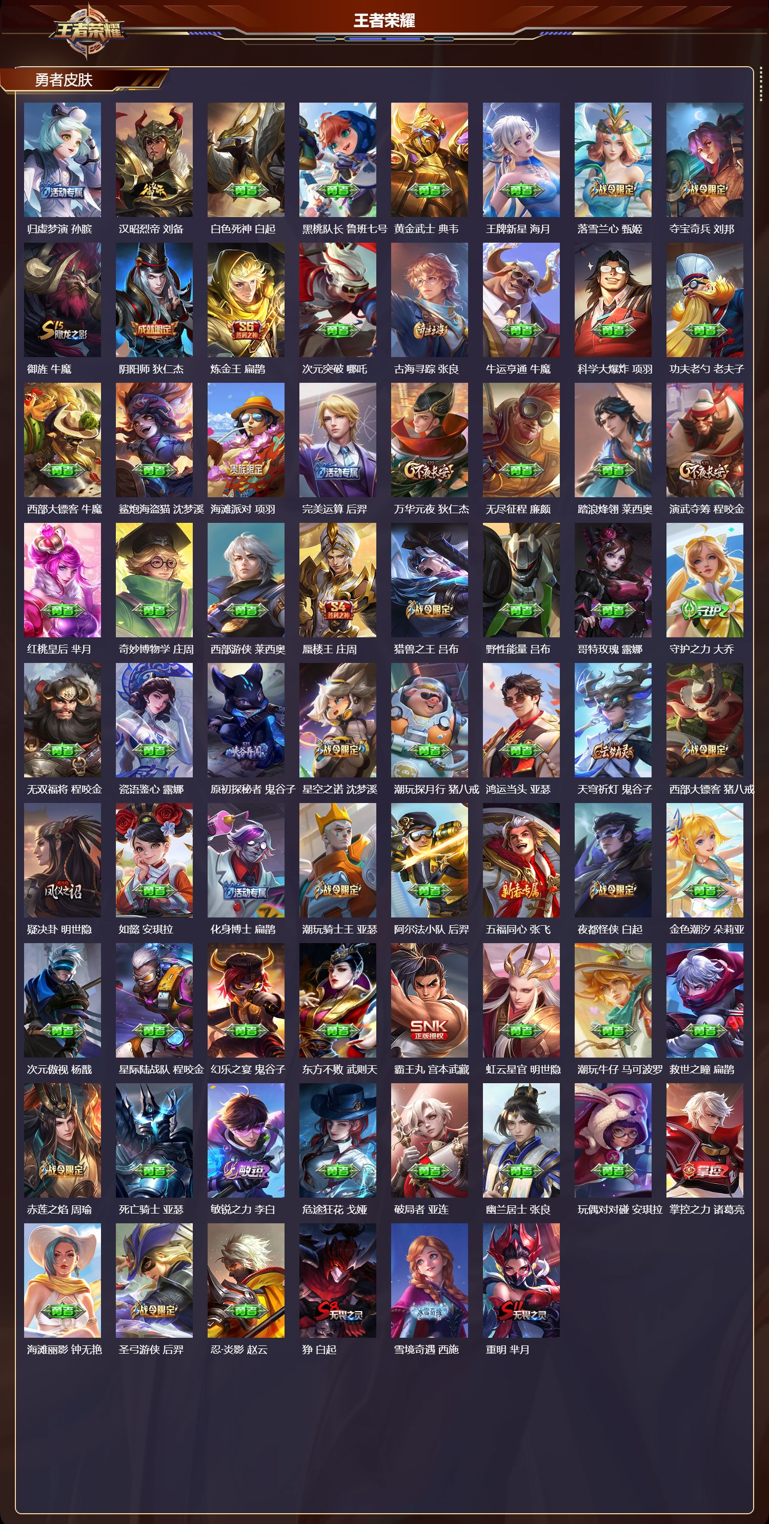 WZCMW437021王者荣耀账号详情图9