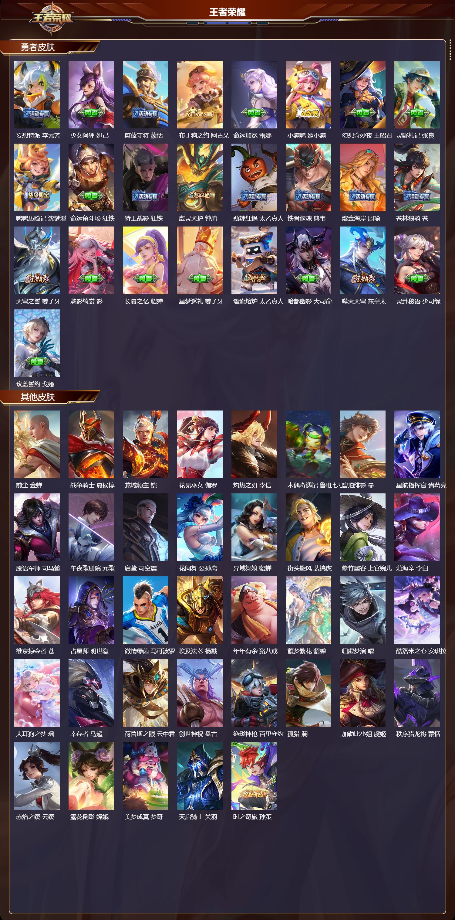 WZQM436707王者荣耀账号详情图5