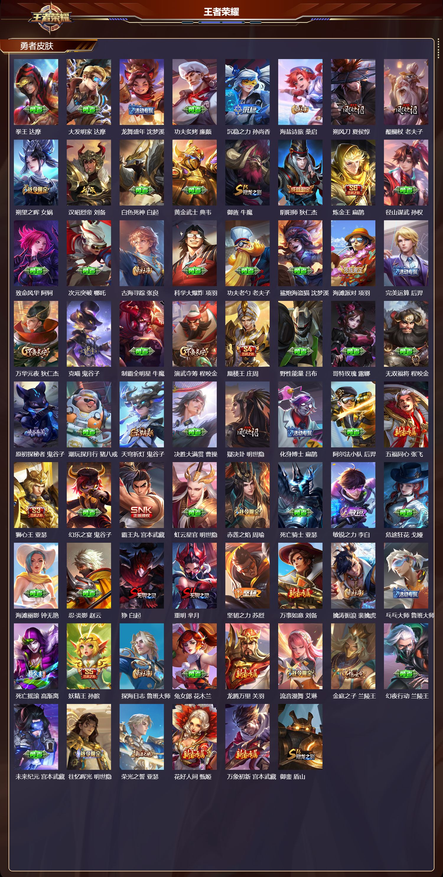 WZCMW436963王者荣耀账号详情图9