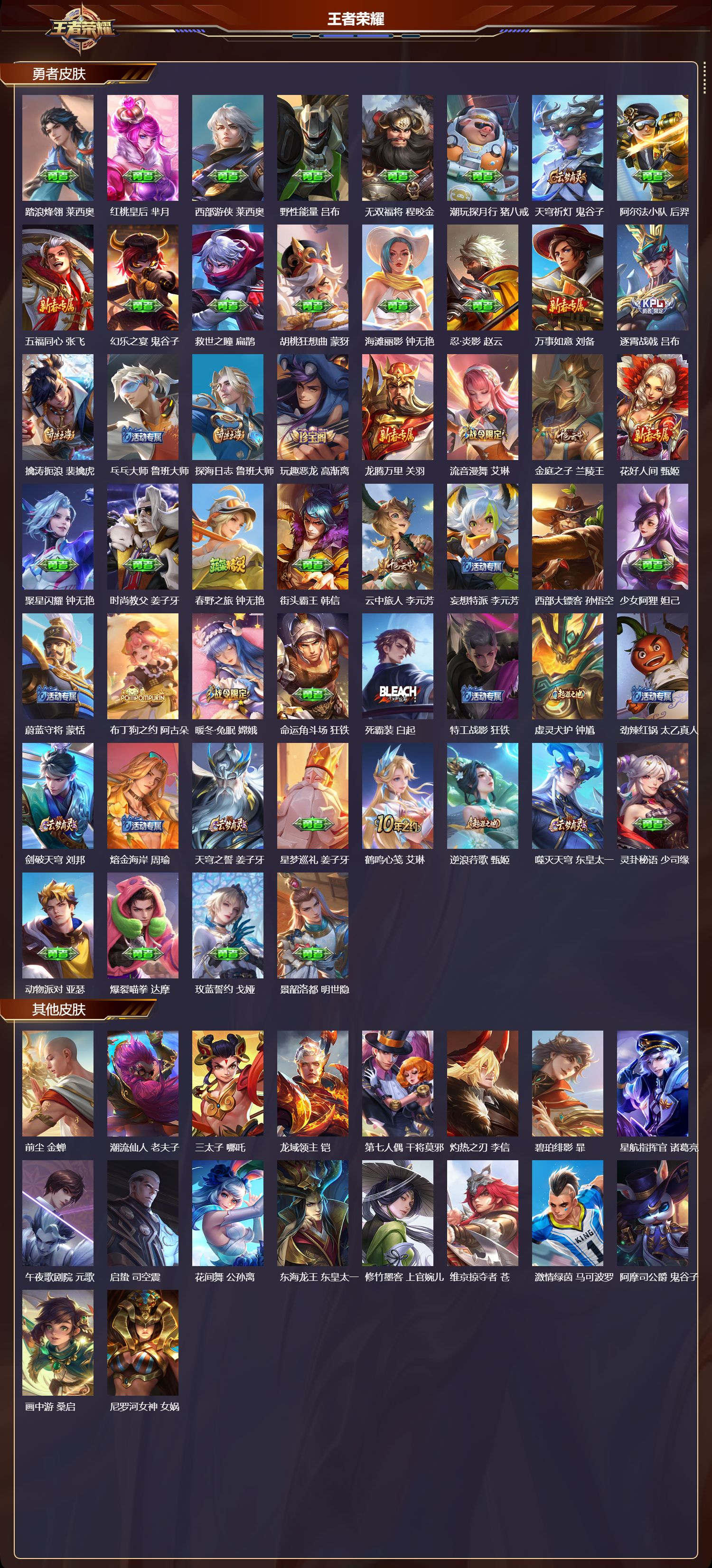 WZMK436733王者荣耀账号详情图3