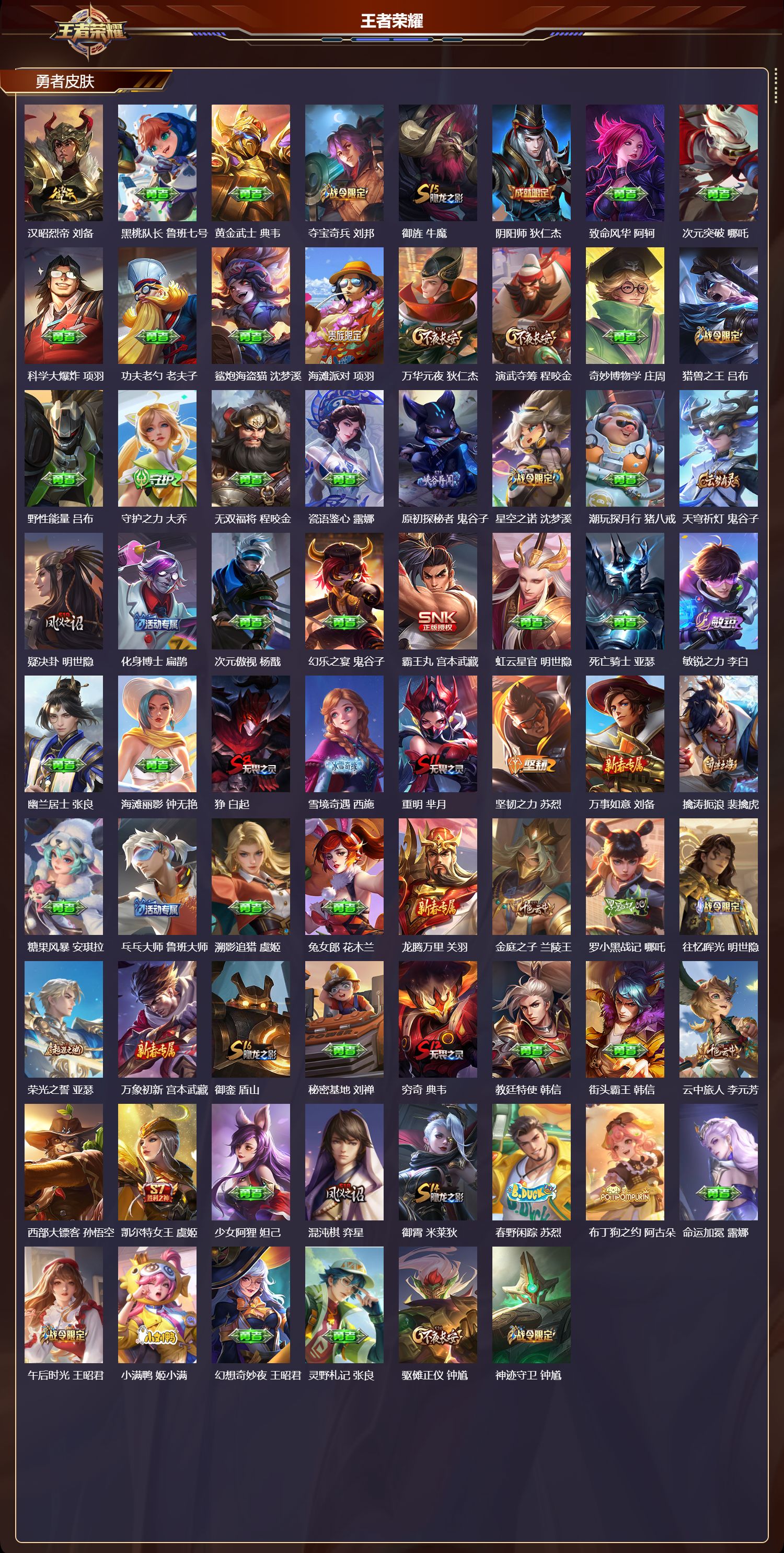 WZCMW437009王者荣耀账号详情图7